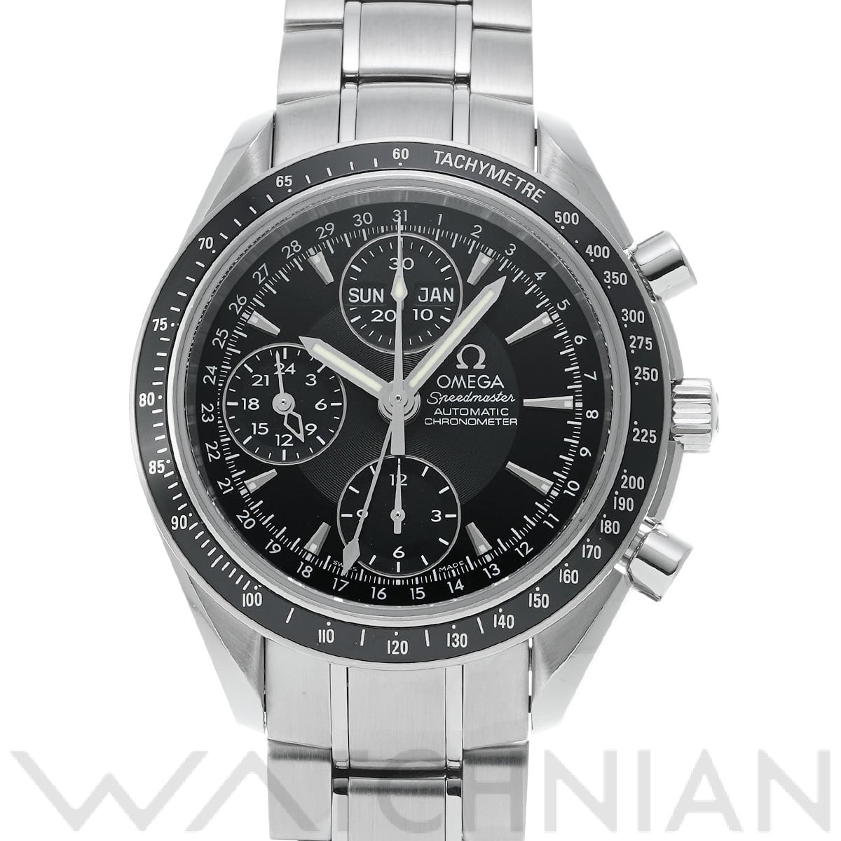 オメガ / OMEGA スピードマスター トリプルカレンダー 3220.50 ブラック メンズ 時計 【中古】【wristwatch】