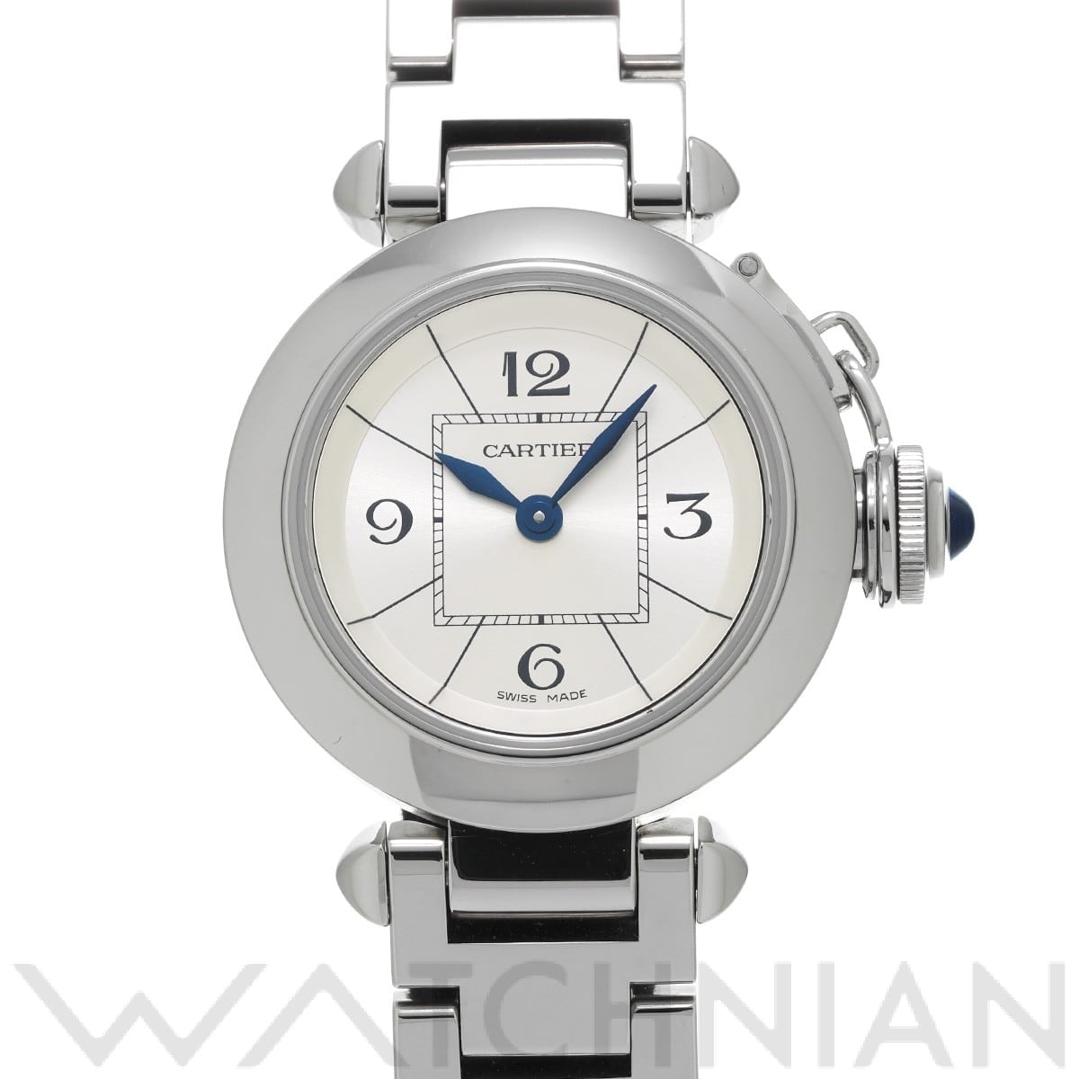 カルティエ / CARTIER ミスパシャ W3140007 シルバー レディース 時計 【中古】【wristwatch】