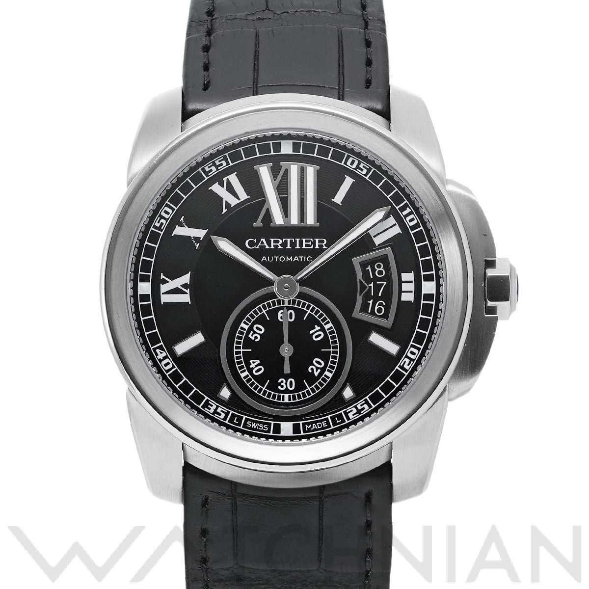 カルティエ / CARTIER カリブル ドゥ カルティエ W7100041 ブラック メンズ 時計 【中古】【wristwatch】
