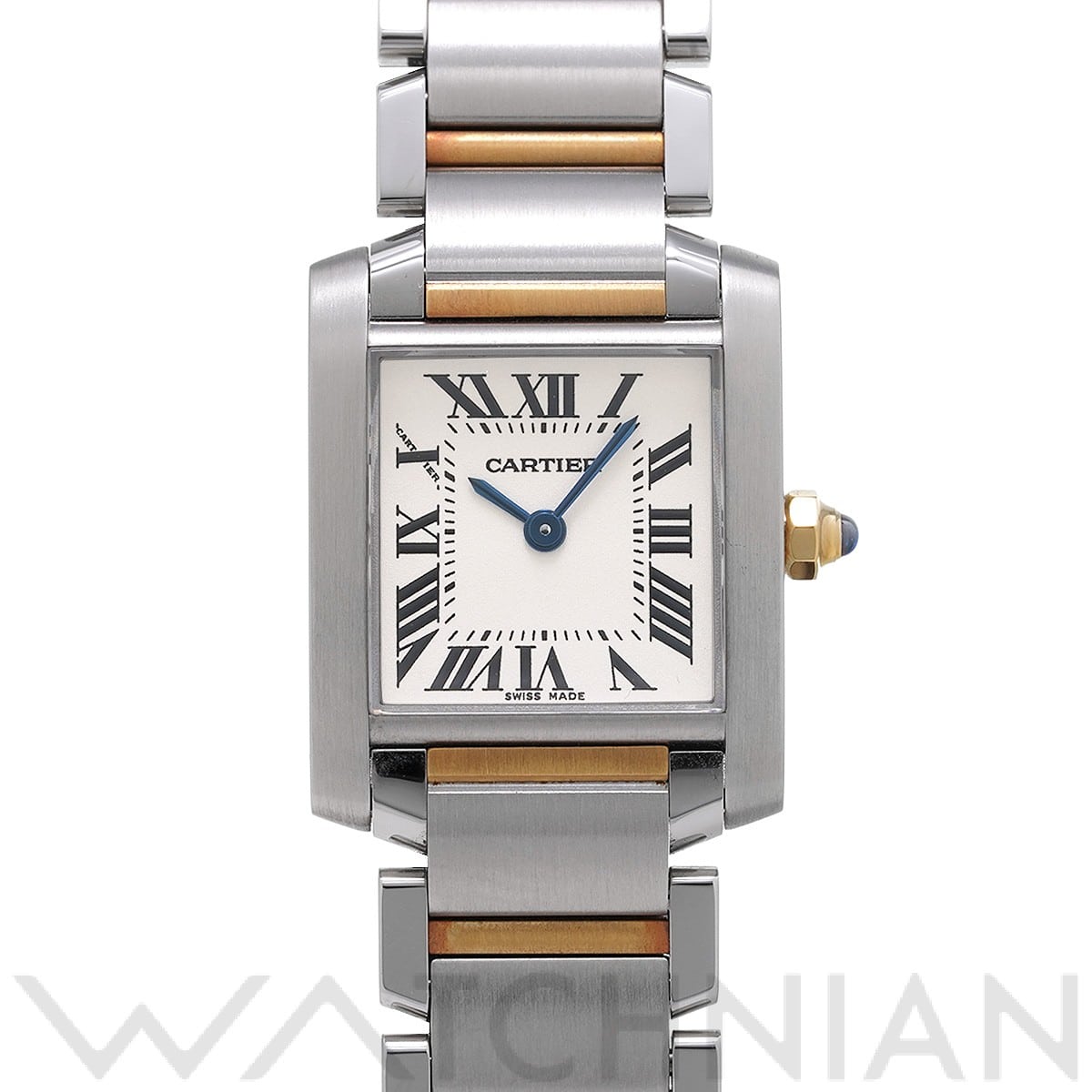 カルティエ / CARTIER タンク フランセーズ SM W51007Q4 シルバー レディース 時計 【中古】【wristwatch】