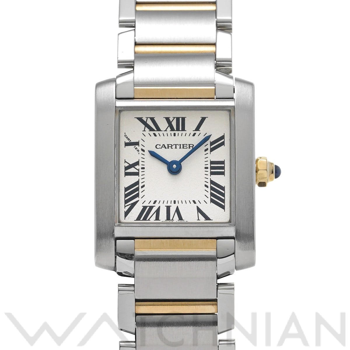 カルティエ / CARTIER タンク フランセーズ SM W51007Q4 シルバー レディース 時計 【中古】【wristwatch】