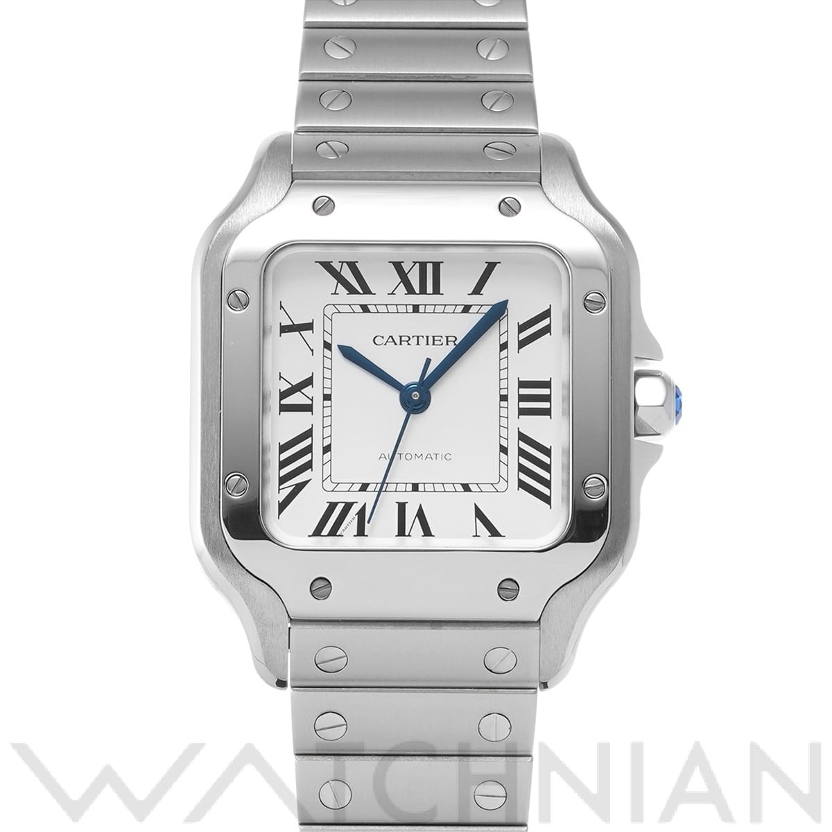 カルティエ / CARTIER サントス ドゥ カルティエ MM WSSA0010 シルバー ユニセックス 時計 【中古】【wristwatch】