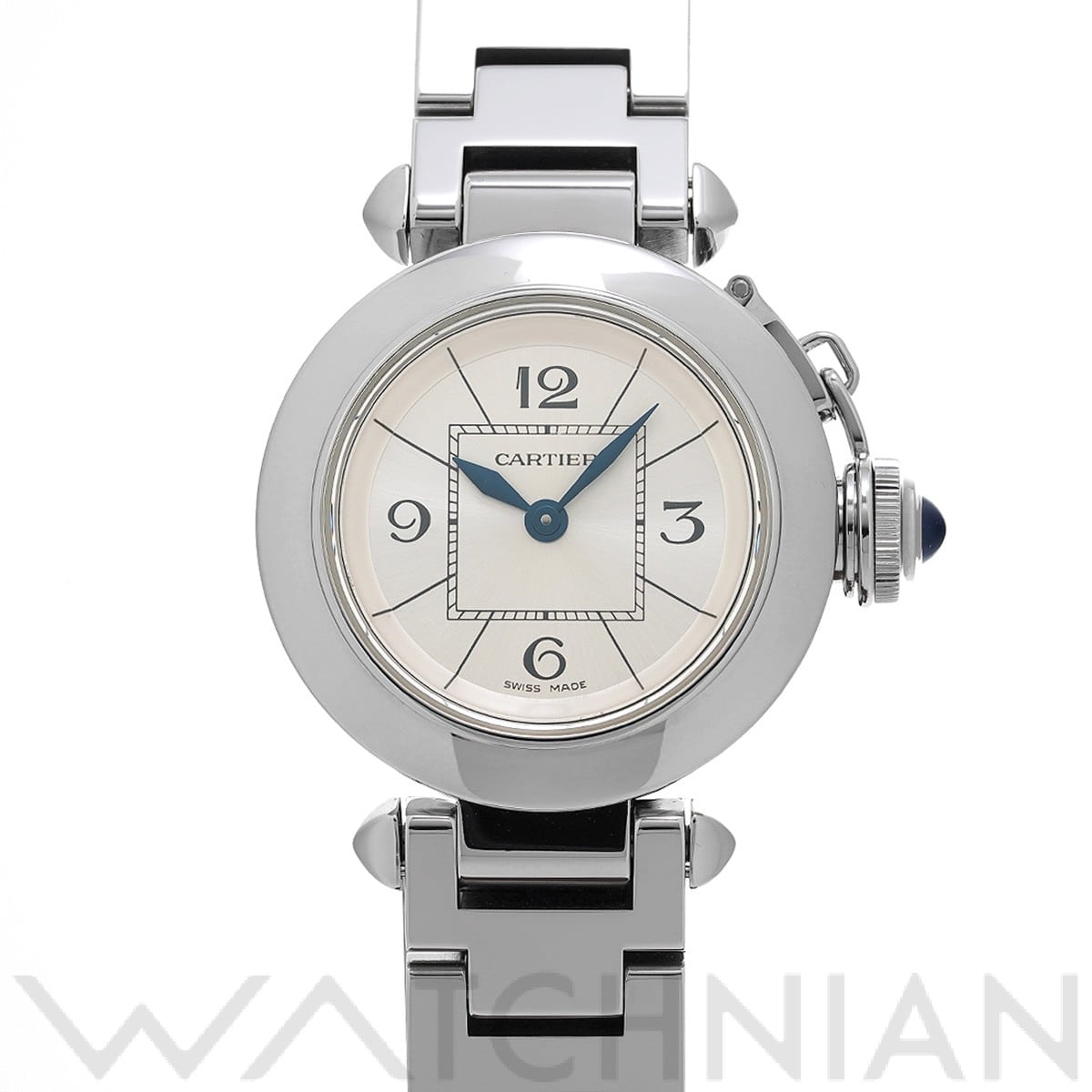 カルティエ / CARTIER ミスパシャ W3140007 シルバー レディース 時計 【中古】【wristwatch】