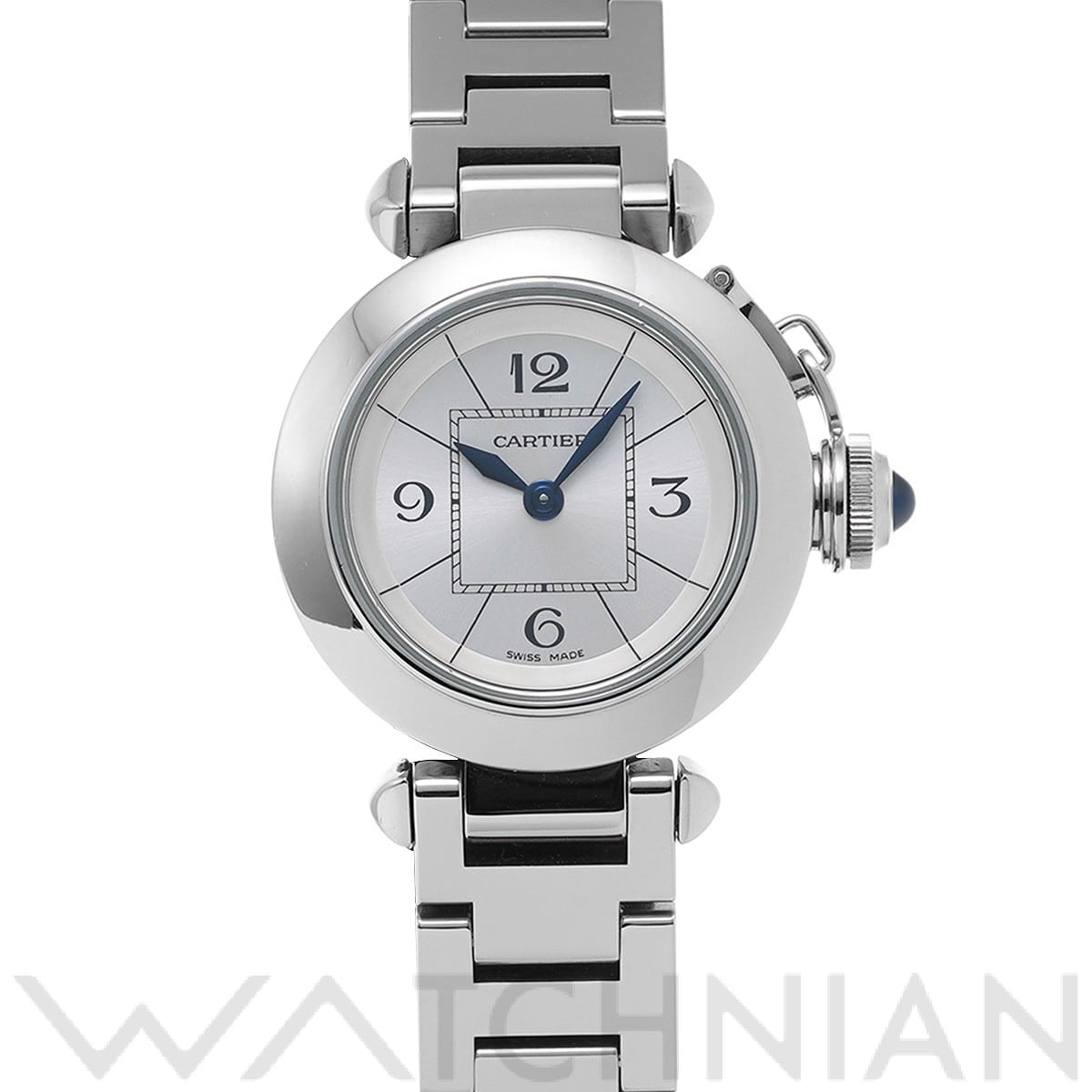 カルティエ / CARTIER ミスパシャ W3140007 シルバー レディース 時計 【中古】【wristwatch】