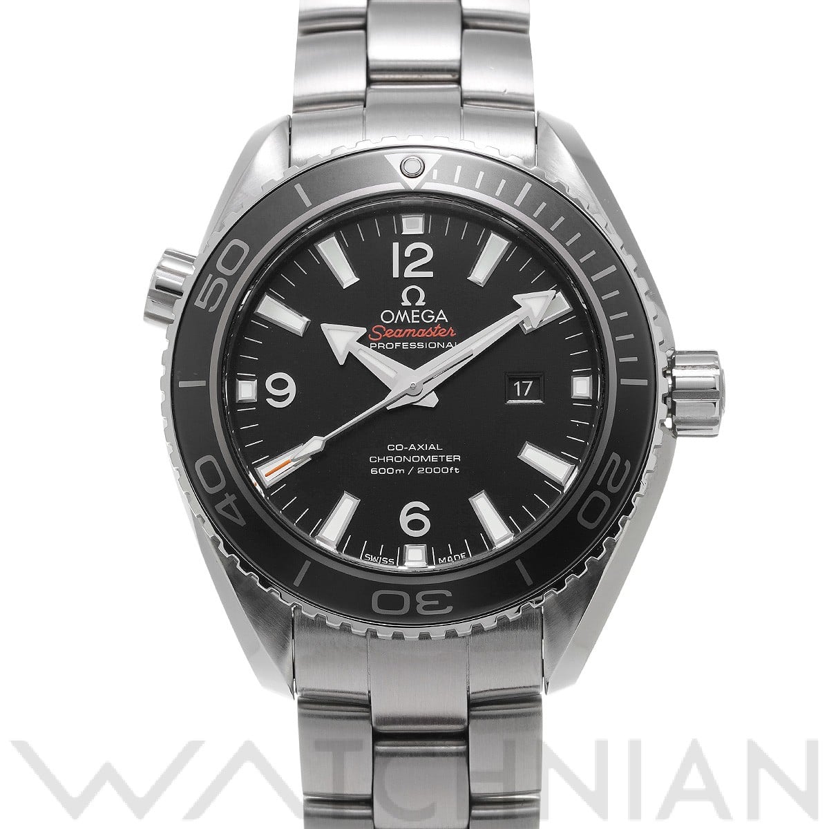 オメガ / OMEGA シーマスター プラネットオーシャン 600 コーアクシャル 232.30.38.20.01.001 ブラック ユニセックス 時計 【中古】【wristwatch】