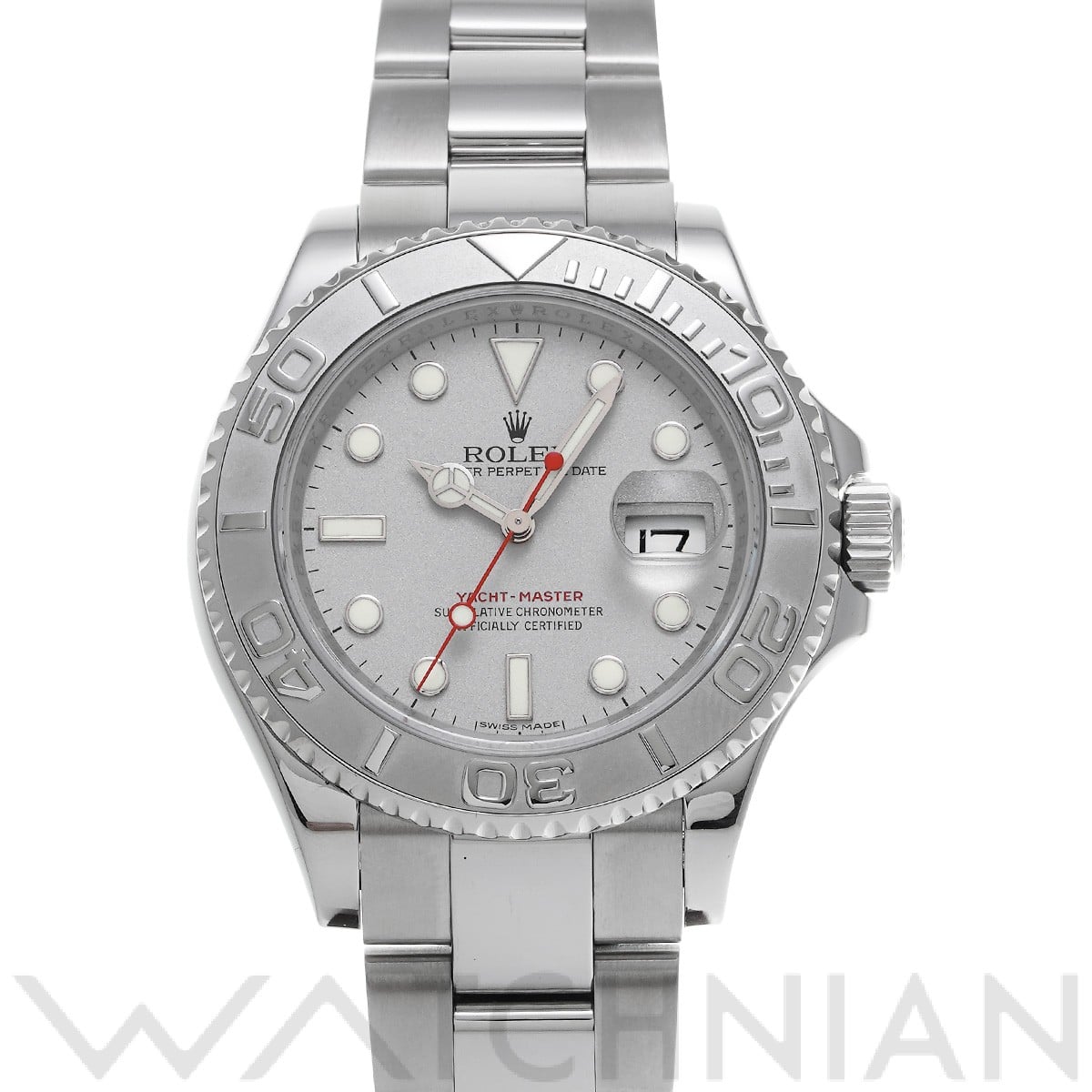 ロレックス / ROLEX ヨットマスター ロレジウム 16622 グレー メンズ 時計 【中古】【wristwatch】