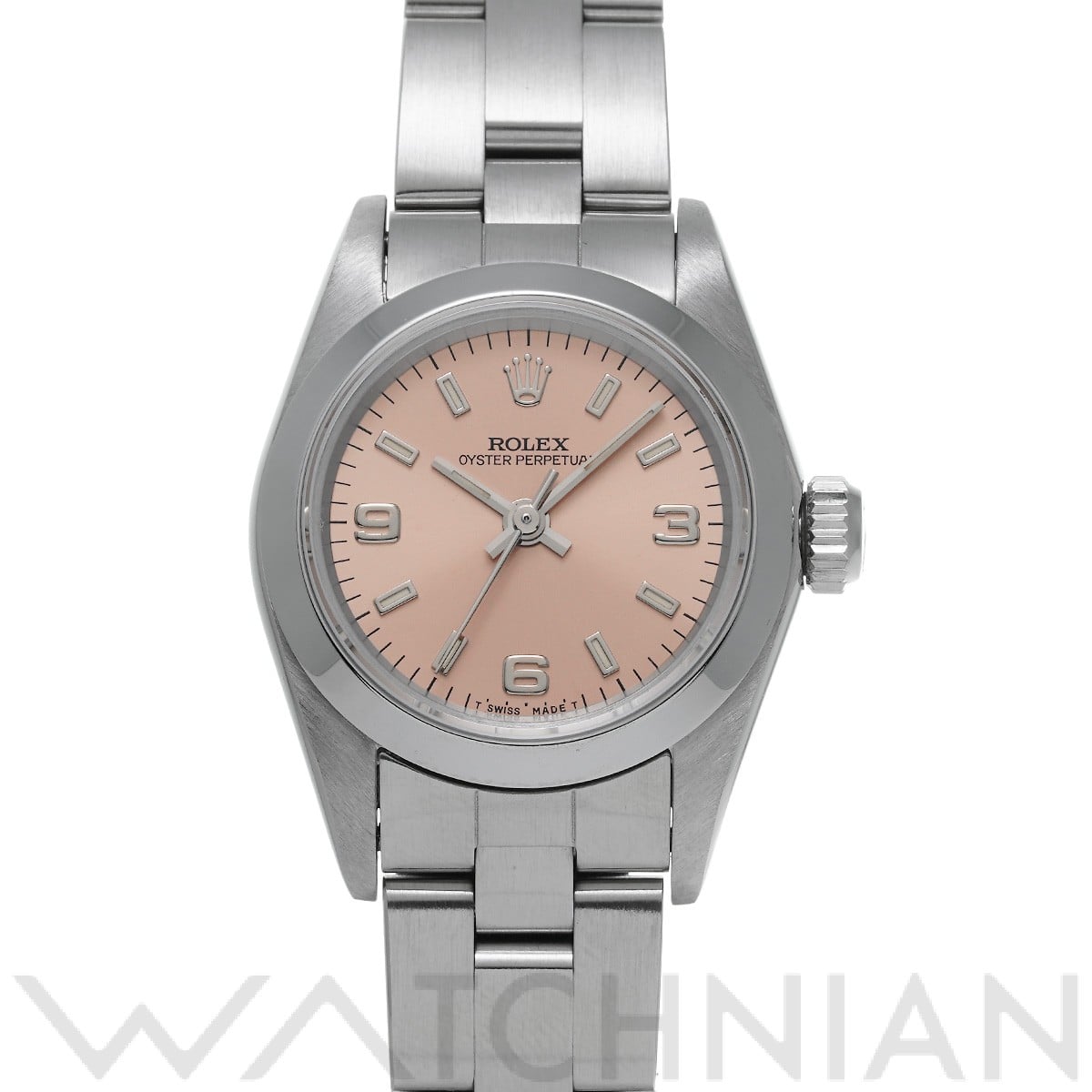 ロレックス / ROLEX オイスターパーペチュアル 67180 ピンク レディース 時計 【中古】【wristwatch】
