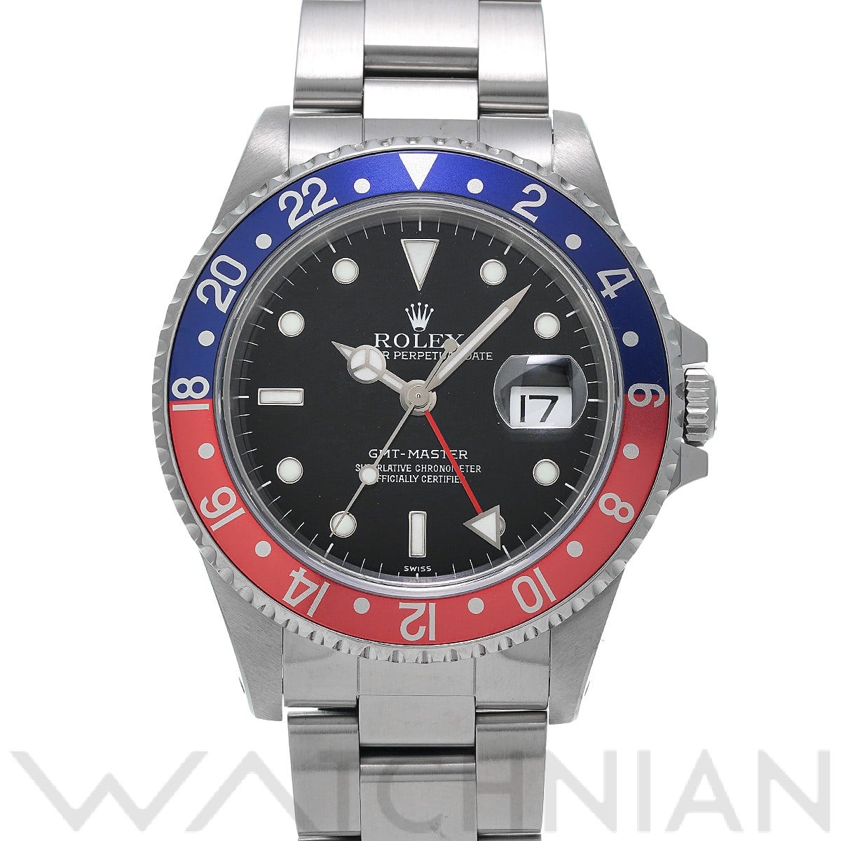 ロレックス GMTマスター 16700 ブラック メンズ 時計 【中古】【wristwatch】