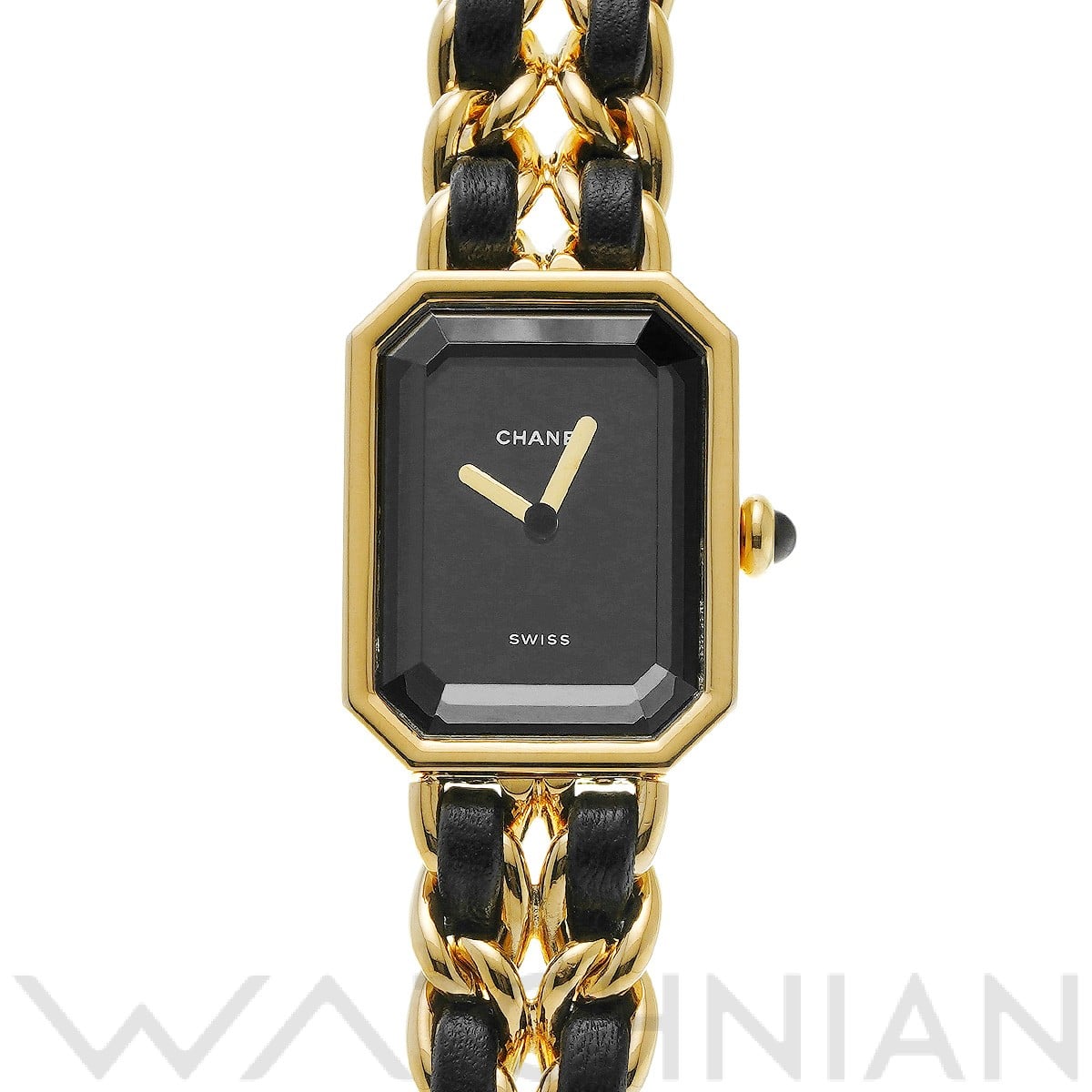 シャネル / CHANEL プルミエール M H0001 ブラック レディース 時計 【中古】【wristwatch】