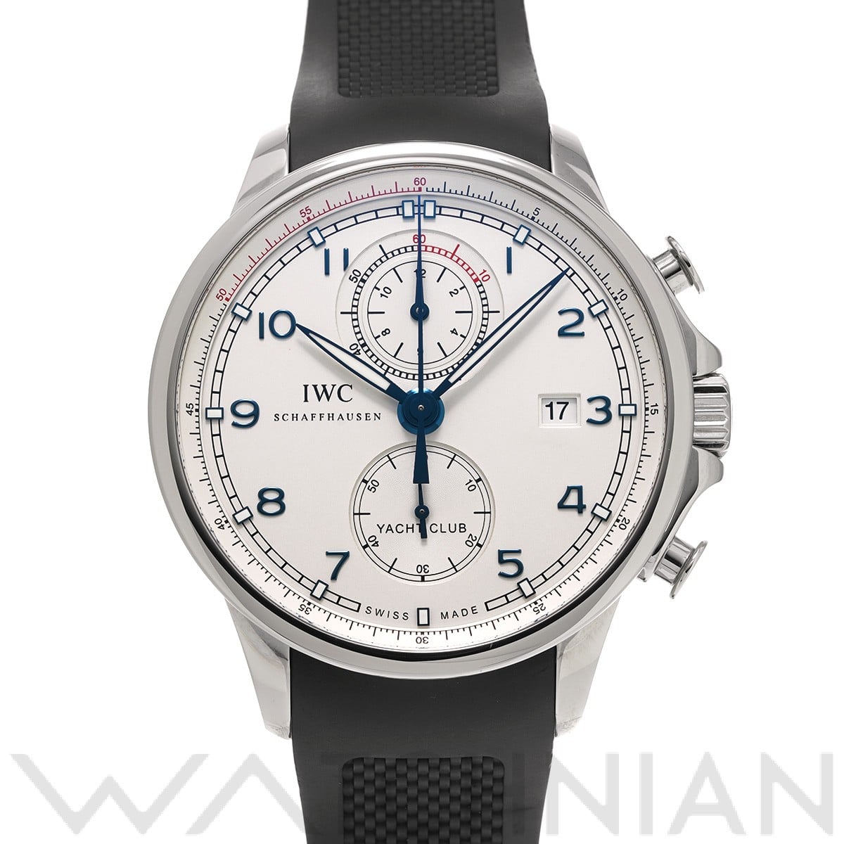 ポルトギーゼ ヨットクラブ クロノグラフ オーシャンレーサー IW390216 シルバー インターナショナルウォッチカンパニー IWC メンズ 【中古】