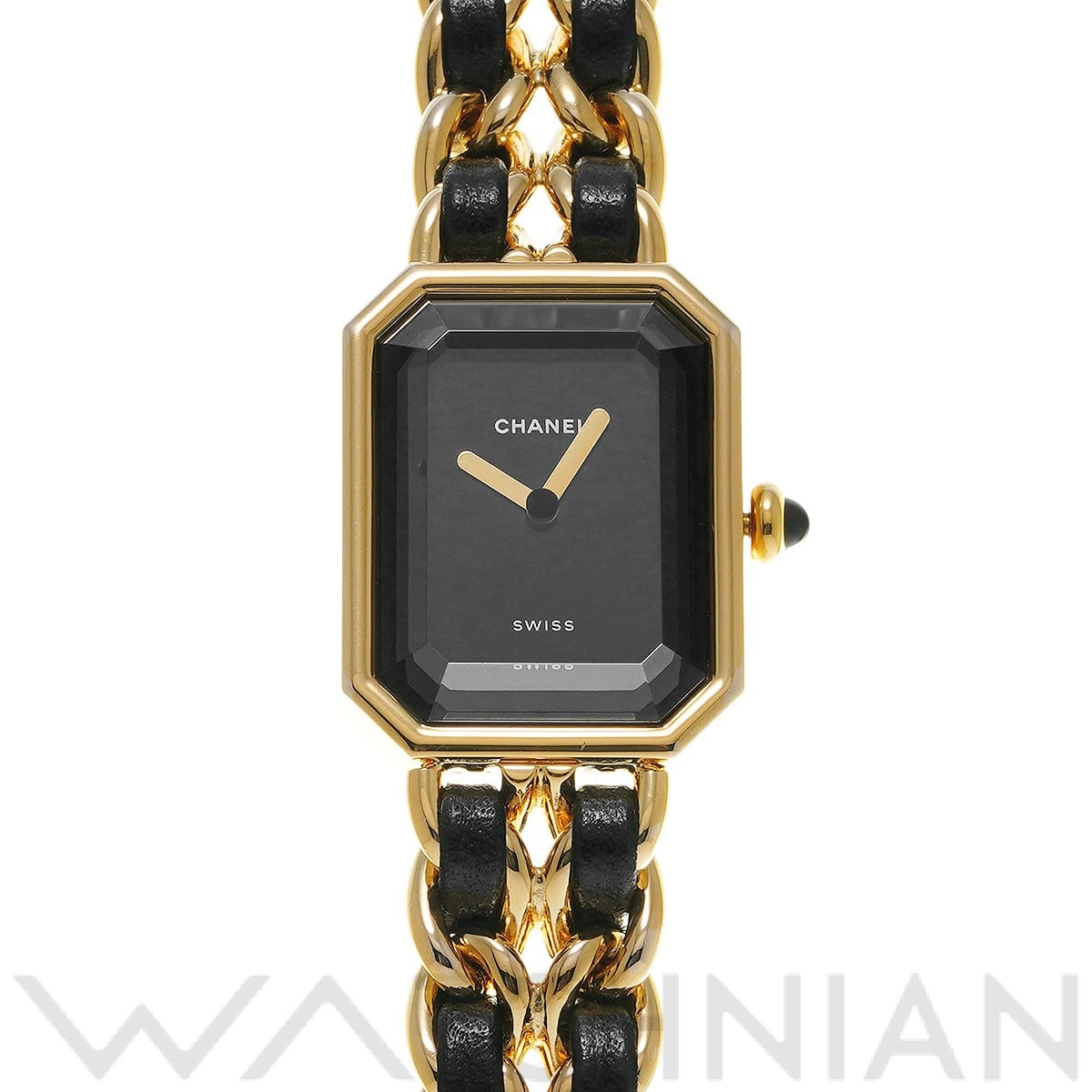シャネル / CHANEL プルミエール M H0001 ブラック レディース 時計 【中古】【wristwatch】