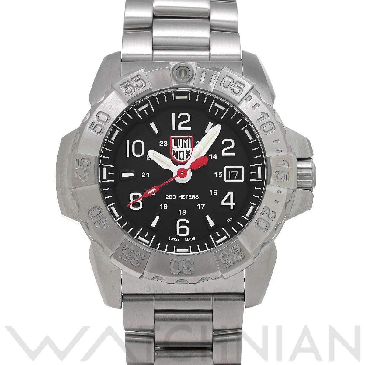 ルミノックス / LUMINOX ネイビーシールズ 3252 ブラック メンズ 時計 【中古】【wristwatch】