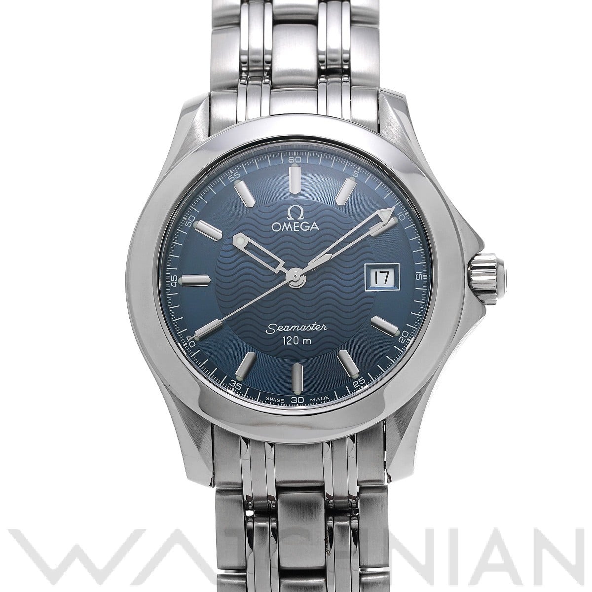 オメガ / OMEGA シーマスター 120 クォーツ 2511.81 ブルー メンズ 時計 【中古】【wristwatch】