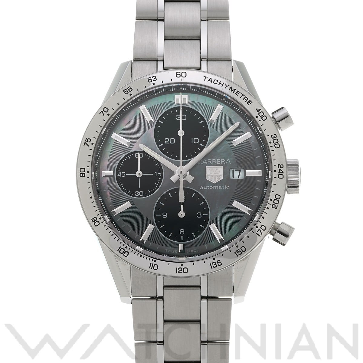 タグ ホイヤー / TAG HEUER カレラ キャリバー16 クロノグラフ CV201P.BA0794 ブラックシェル/ブラック メンズ 時計 【中古】【wristwatch】