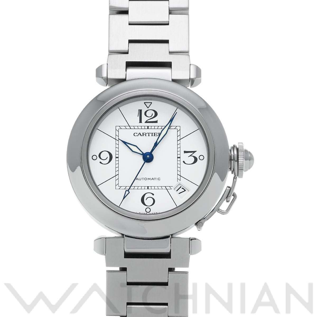 カルティエ / CARTIER パシャC W31074M7 ホワイト ユニセックス 時計 【中古】【wristwatch】