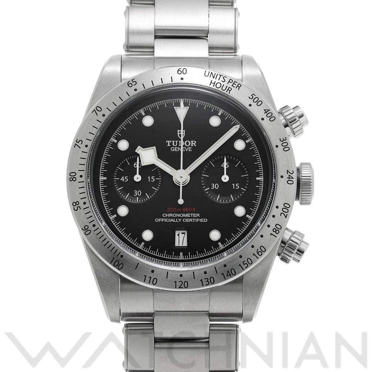 チューダー / チュードル / TUDOR ヘリテージ ブラックベイ クロノ 79350 ブラック メンズ 時計 【中古】【wristwatch】