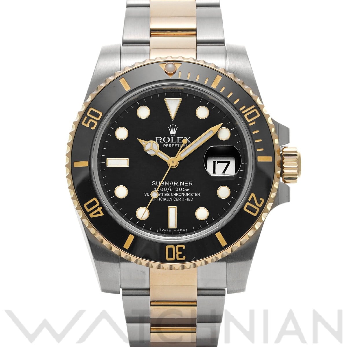 ロレックス / ROLEX サブマリーナ デイト 116613LN ブラック メンズ 時計 【中古】【wristwatch】