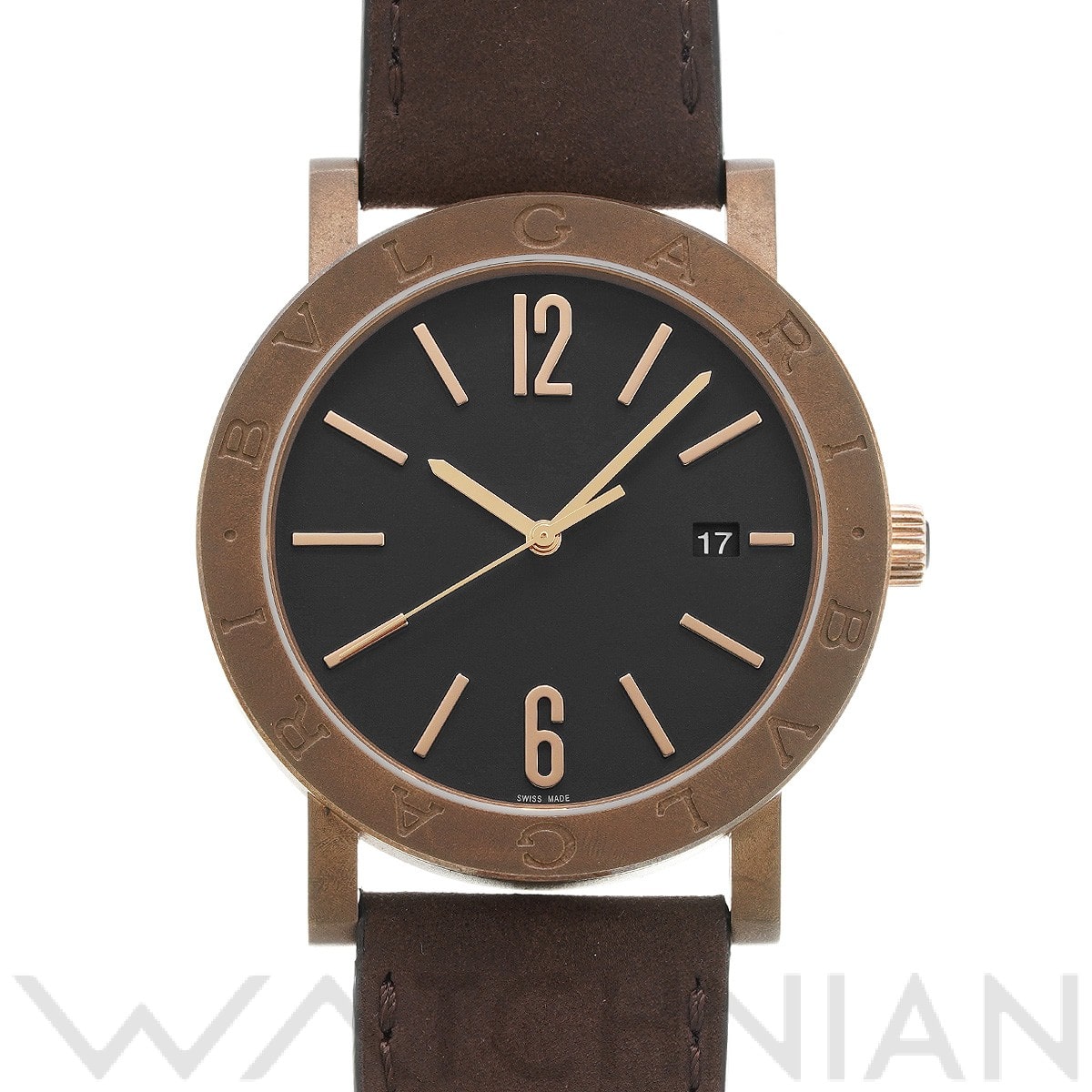 ブルガリブルガリ ソロテンポ BB41B ブラック ブルガリ BVLGARI メンズ 【中古】