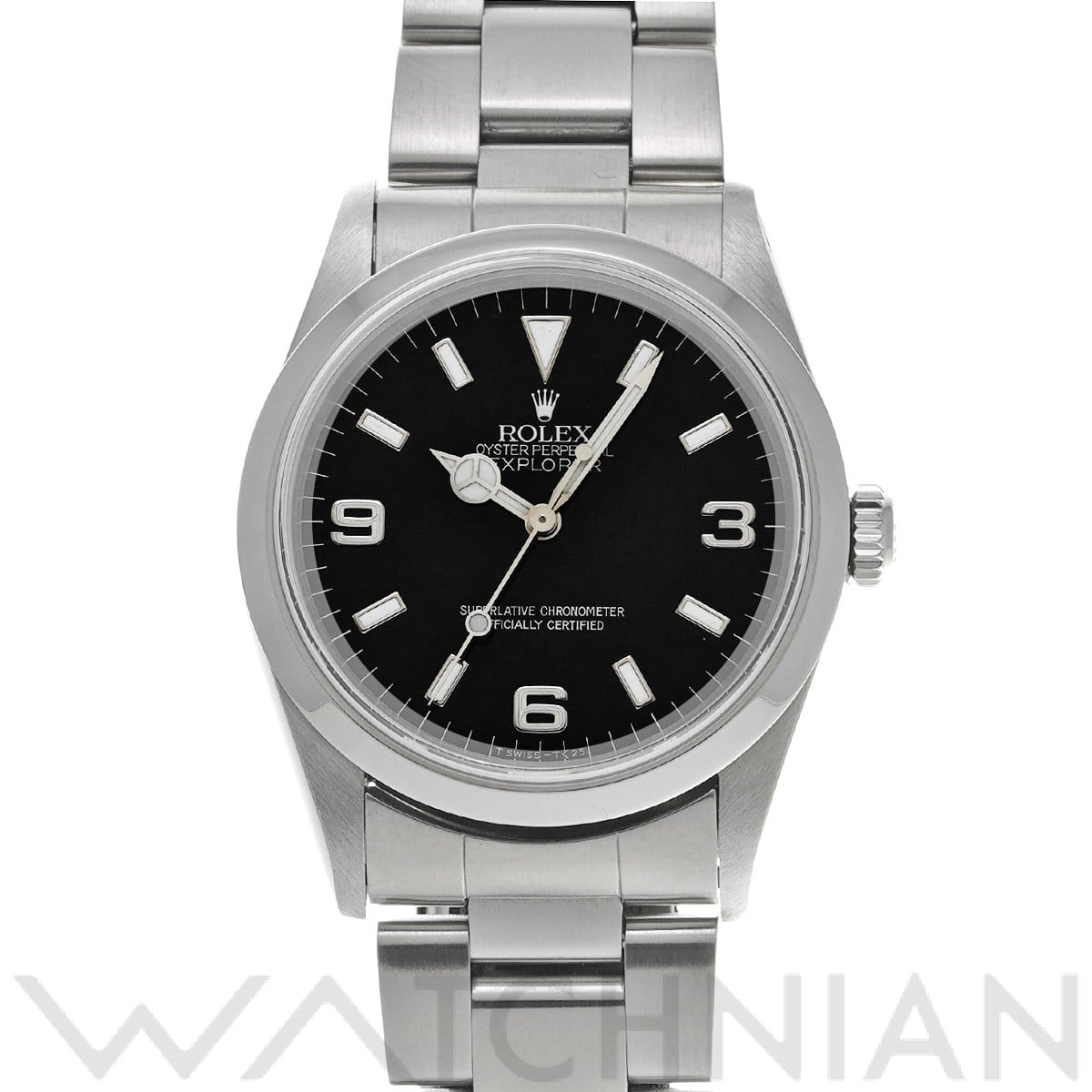 ロレックス エクスプローラー 14270 ブラック メンズ 時計 【中古】【wristwatch】