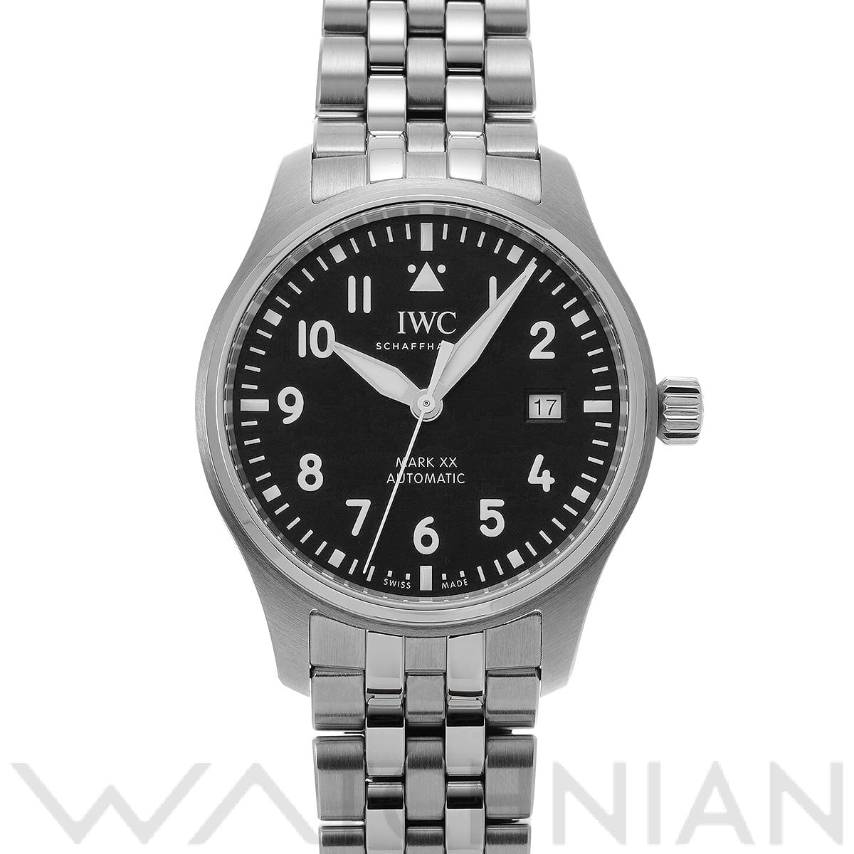 IWC パイロットウォッチ マーク XX IW328202 ブラック メンズ 時計 【中古】【wristwatch】