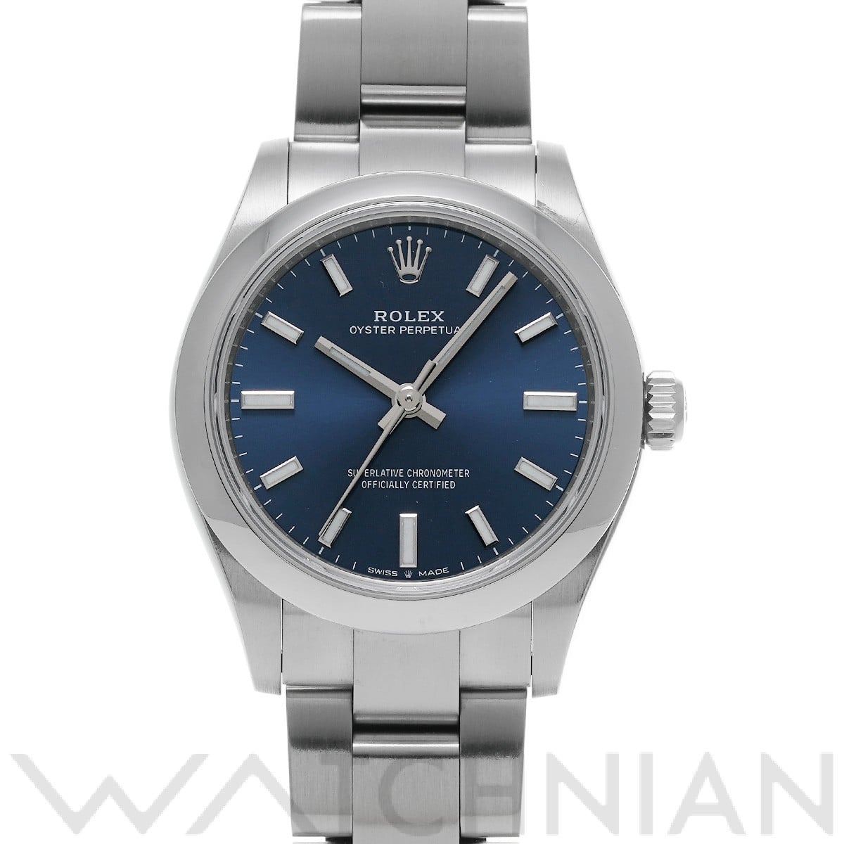 オイスターパーペチュアル 31 277200 ランダムシリアル ブライトブルー ロレックス ROLEX ユニセックス 【中古】