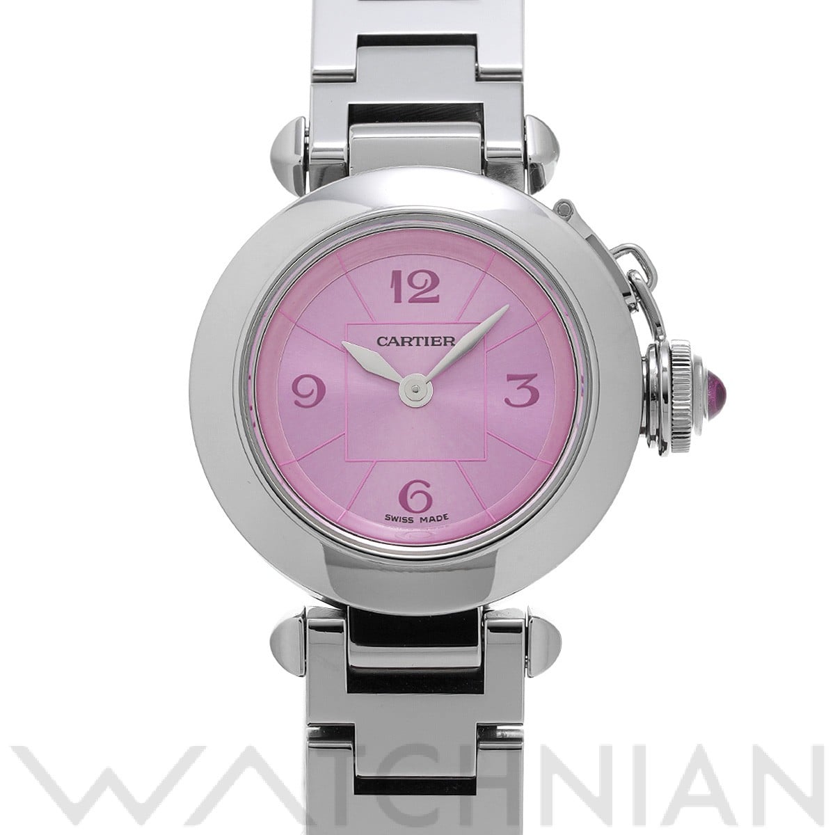 カルティエ / CARTIER ミスパシャ 1st W3140023 ピンク レディース 時計 【中古】【wristwatch】