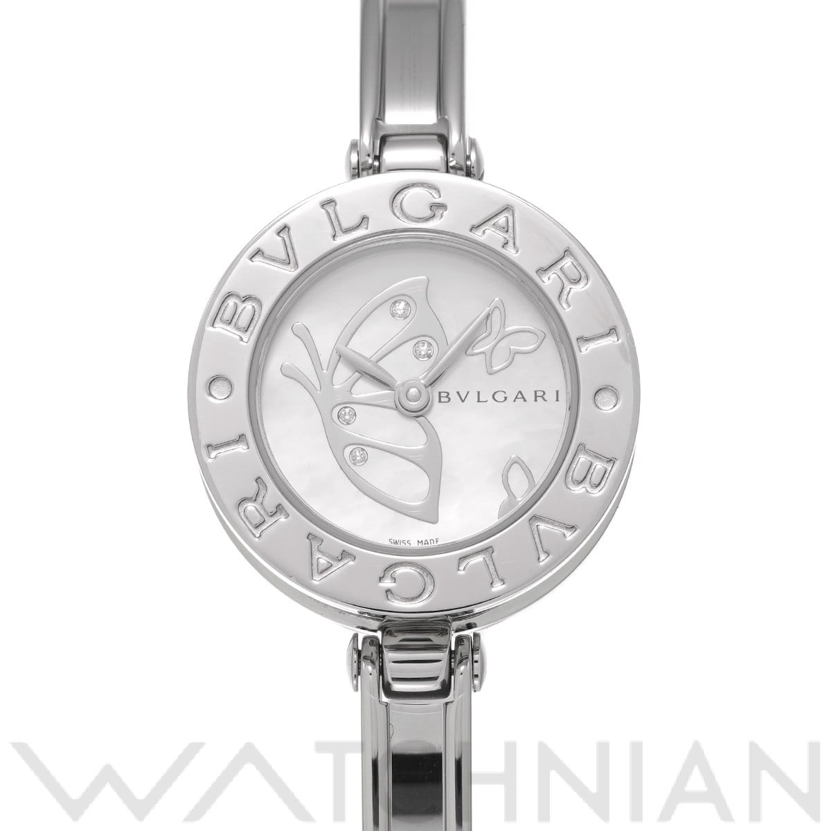 ブルガリ / BVLGARI ビーゼロワン BZ22BDSS.S ホワイトシェル/ダイヤモンド レディース 時計 【中古】【wristwatch】