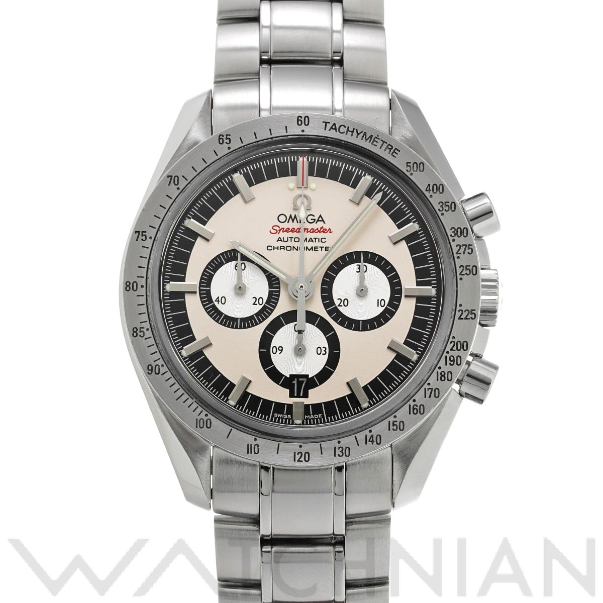 オメガ スピードマスター レジェンド ミハエル・シューマッハ 2005 3506.31 ホワイト/シルバー メンズ 時計 【中古】【wristwatch】