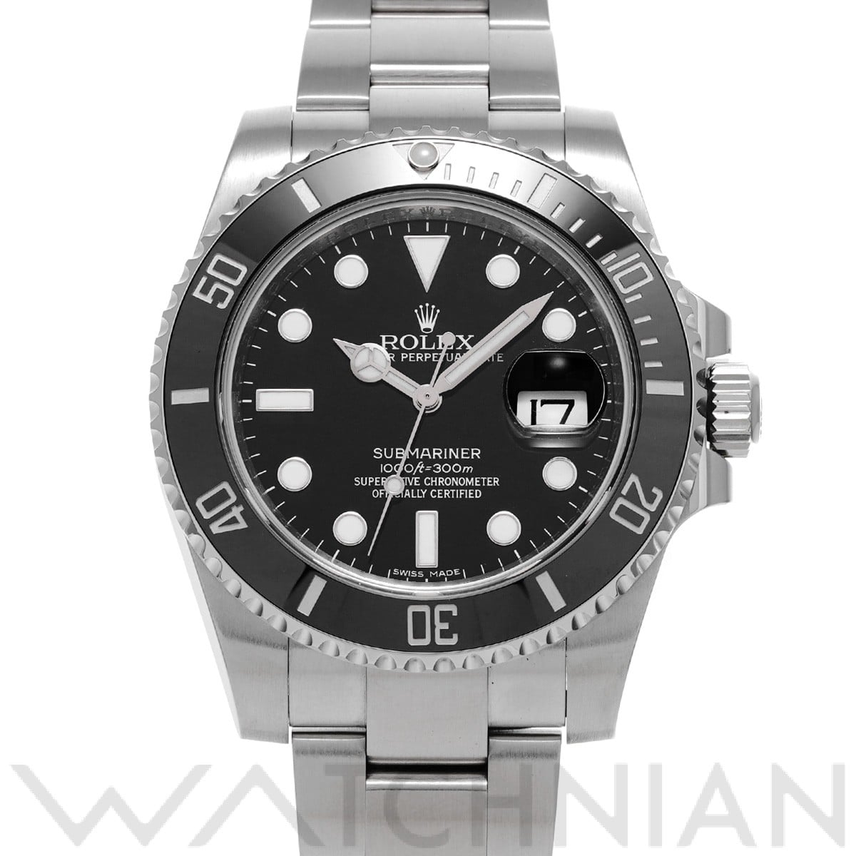 ロレックス サブマリーナ デイト 116610LN ブラック メンズ 時計 【中古】【wristwatch】