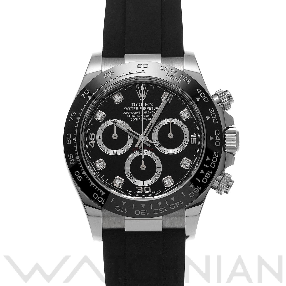 ロレックス コスモグラフ デイトナ 116519LNG ブラック/ダイヤモンド メンズ 時計 【中古】【wristwatch】