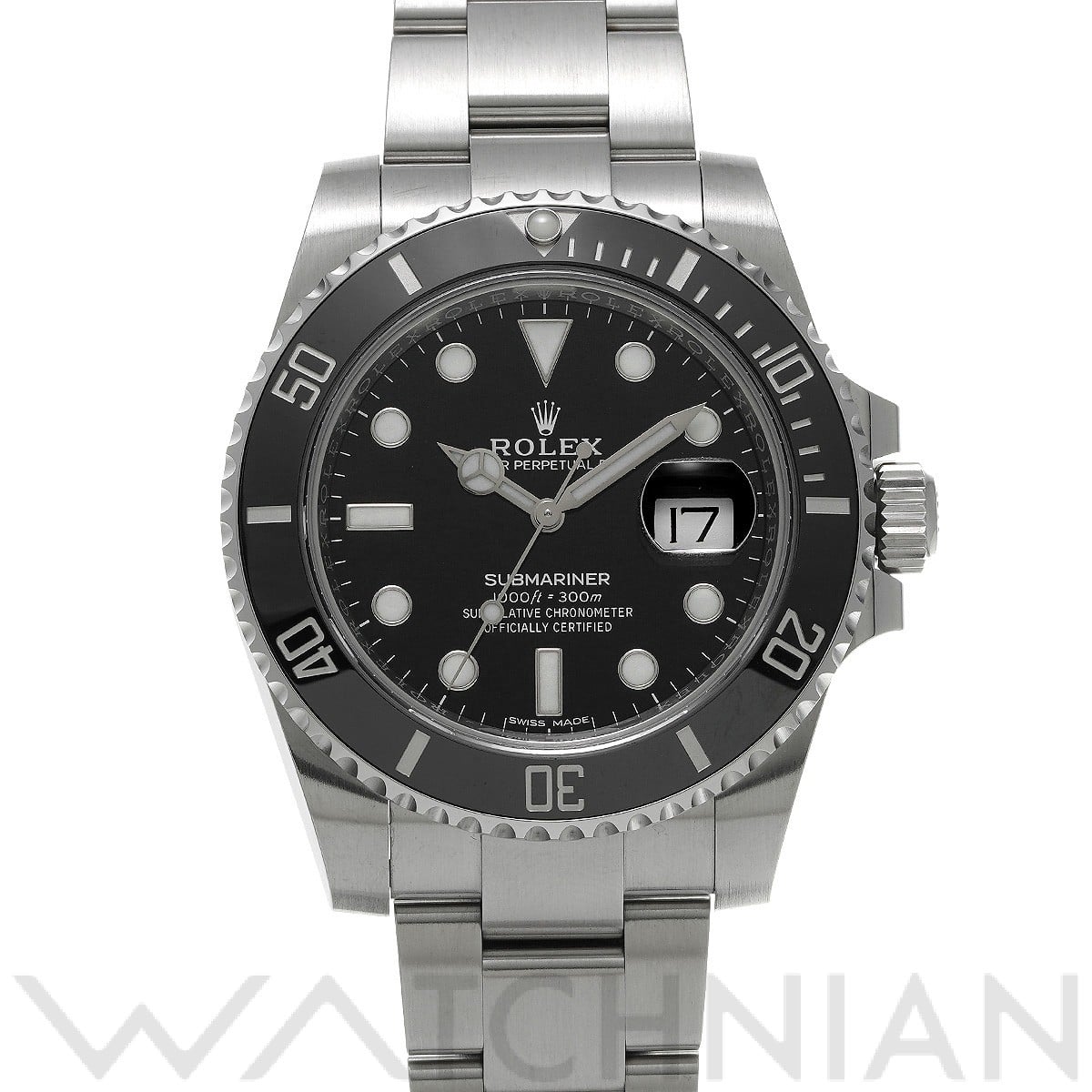 ロレックス サブマリーナ デイト 116610LN ブラック メンズ 時計 【中古】【wristwatch】