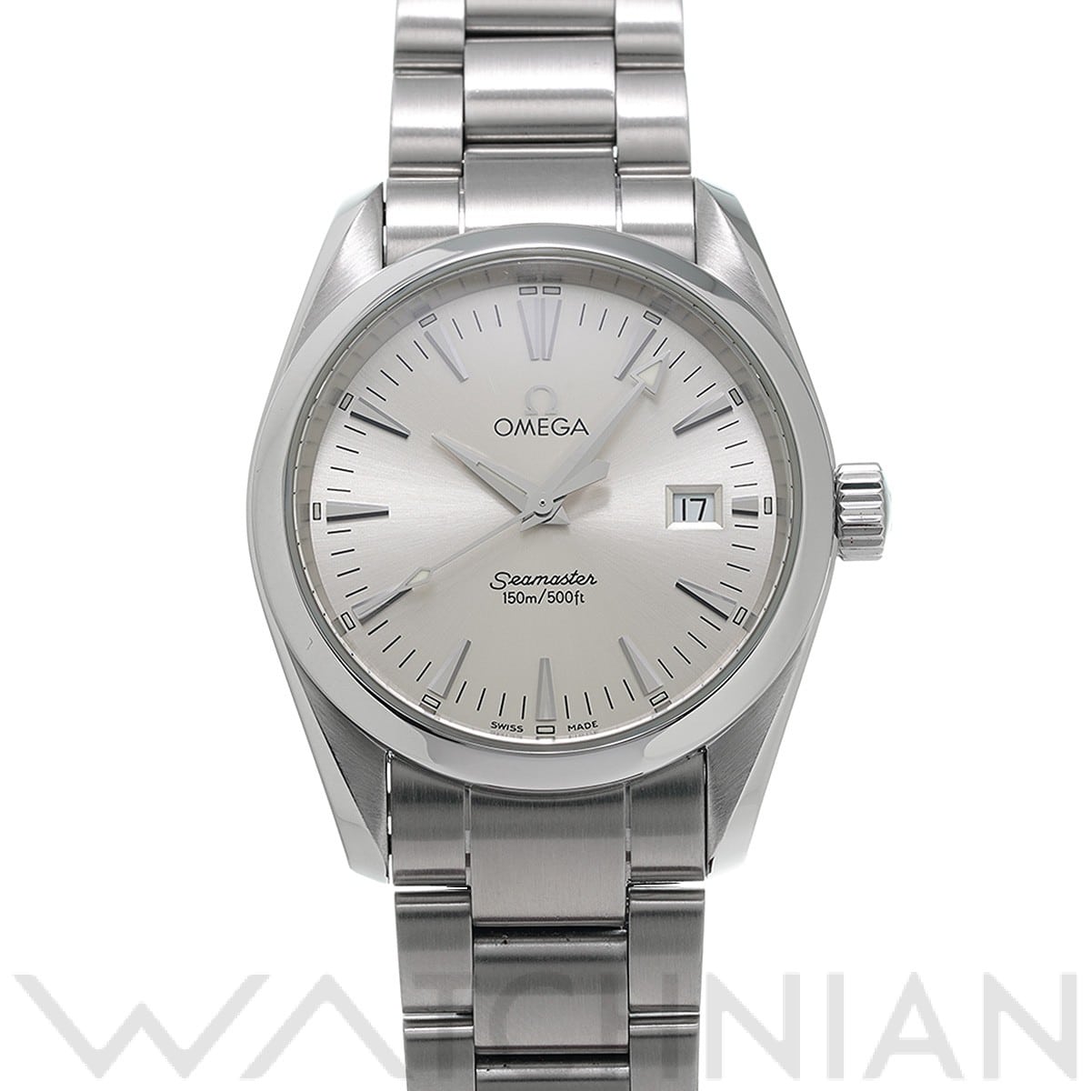 オメガ / OMEGA シーマスター アクアテラ クォーツ 2518.30 シルバー メンズ 時計 【中古】【wristwatch】