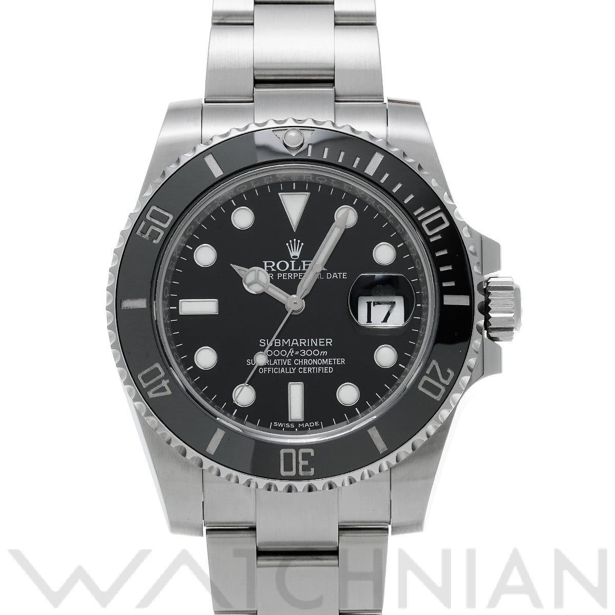 ロレックス サブマリーナ デイト 116610LN ブラック メンズ 時計 【中古】【wristwatch】