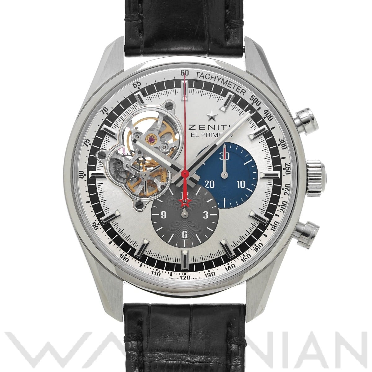 ゼニス / ZENITH クロノマスター エル・プリメロ オープン 03.2040.4061/69.C496 シルバー メンズ 時計 【中古】【wristwatch】