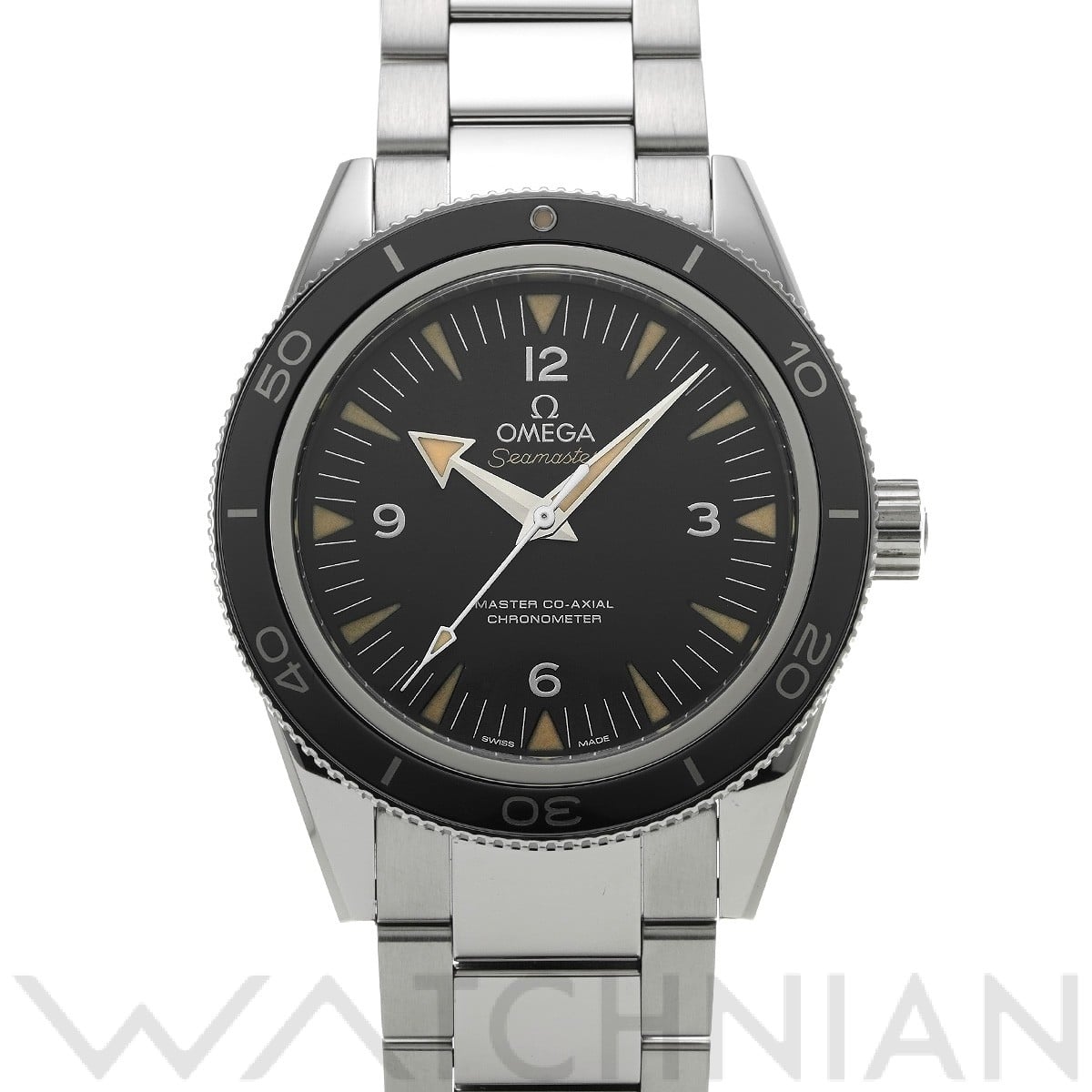 オメガ / OMEGA シーマスター 300 マスターコーアクシャル 233.30.41.21.01.001 ブラック メンズ 時計 【中古】【wristwatch】