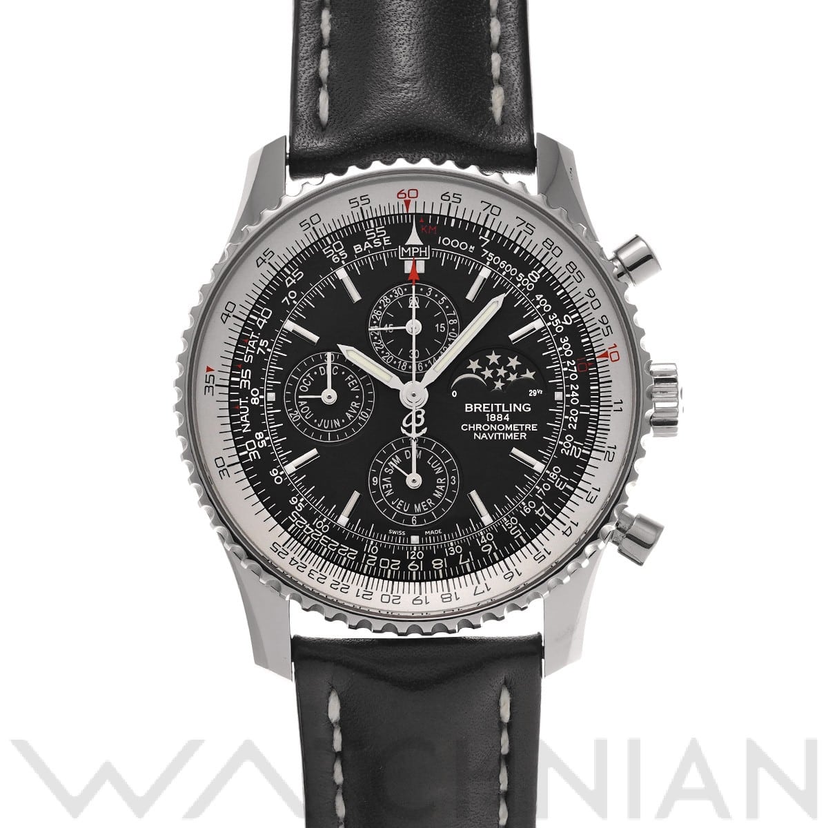 ブライトリング / BREITLING ナビタイマー 1461 A197B57KBA ブラック メンズ 時計 【中古】【wristwatch】