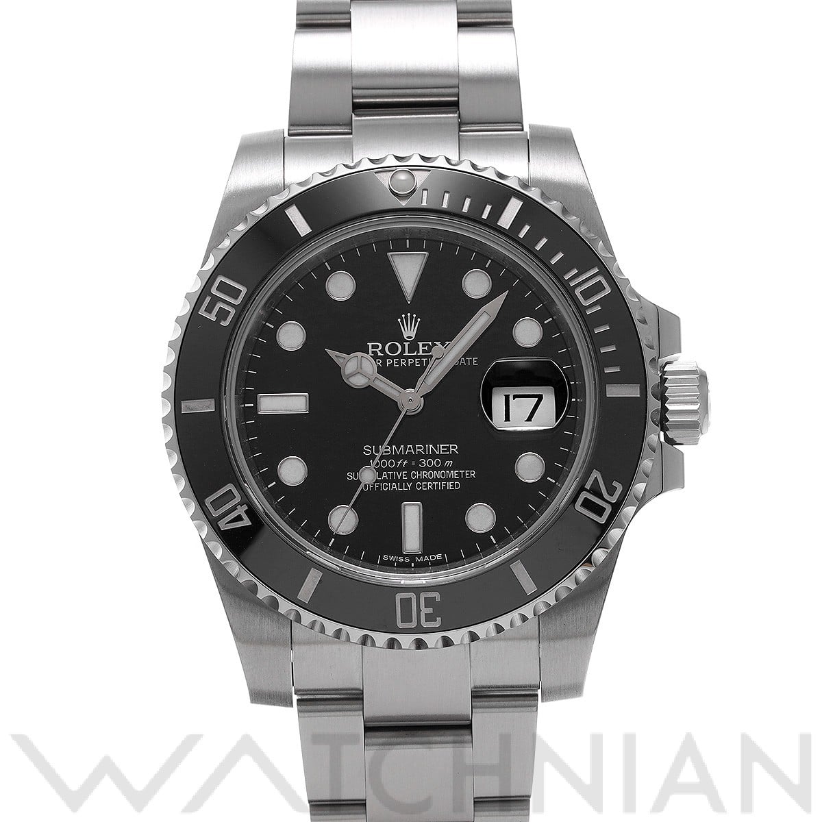 ロレックス サブマリーナ デイト 116610LN ブラック メンズ 時計 【中古】【wristwatch】