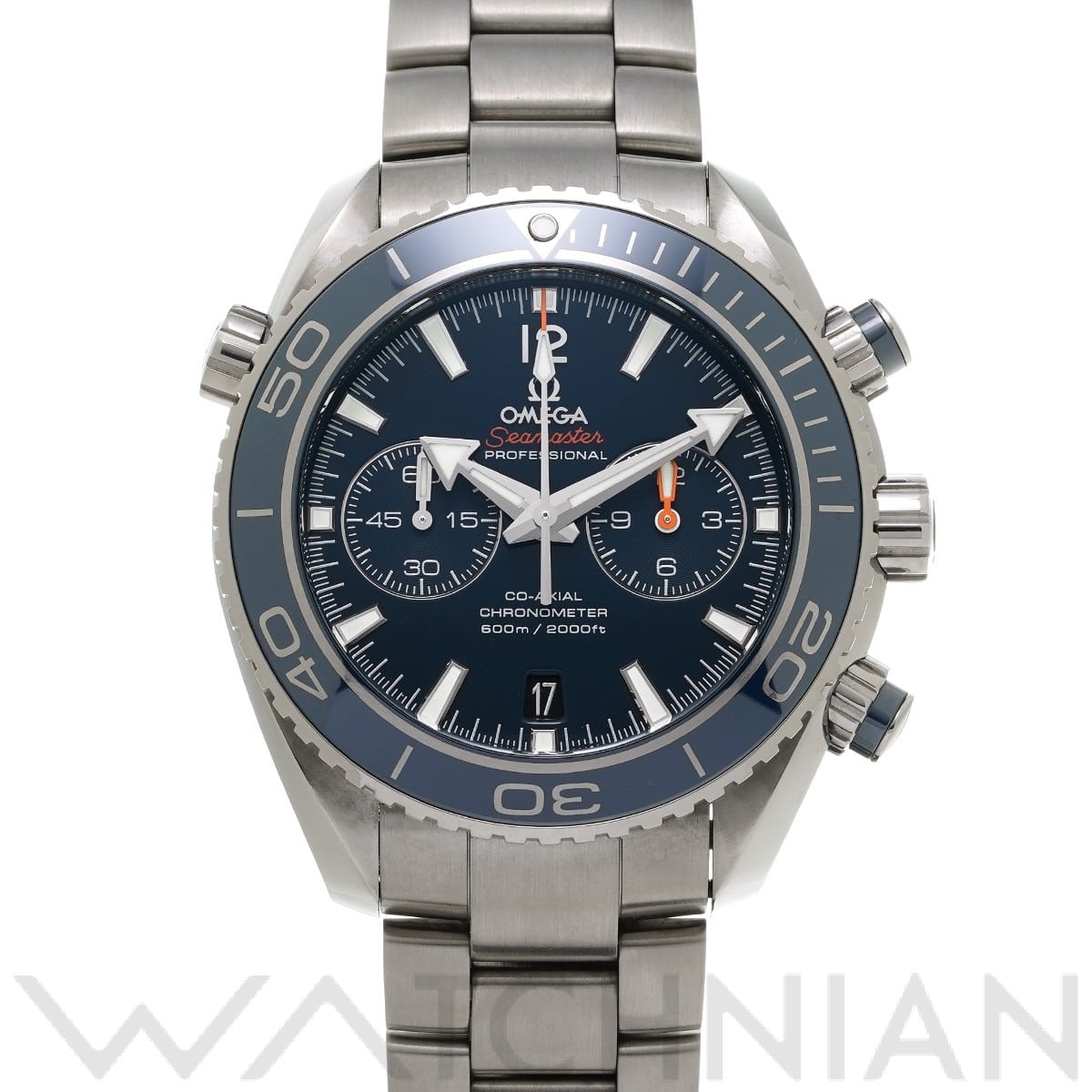 オメガ / OMEGA シーマスター プラネットオーシャン 600 コーアクシャル クロノグラフ 232.90.46.51.03.001 ブルー メンズ 時計 【中古】【wristwatch】