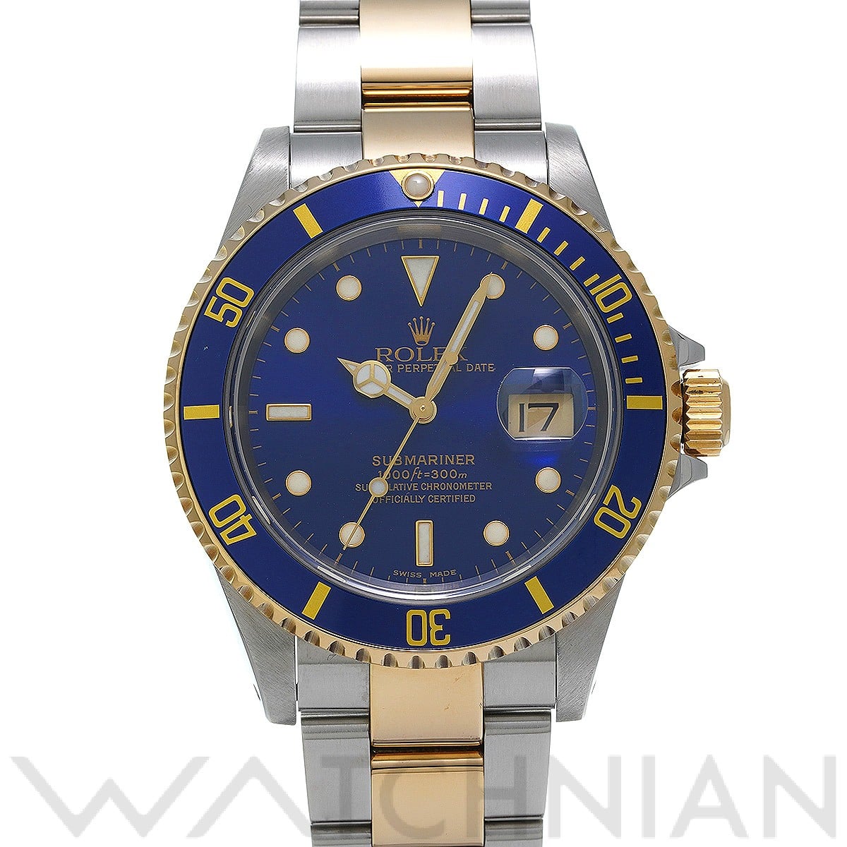 ロレックス / ROLEX サブマリーナ デイト 16613 ブルー メンズ 時計 【中古】【wristwatch】