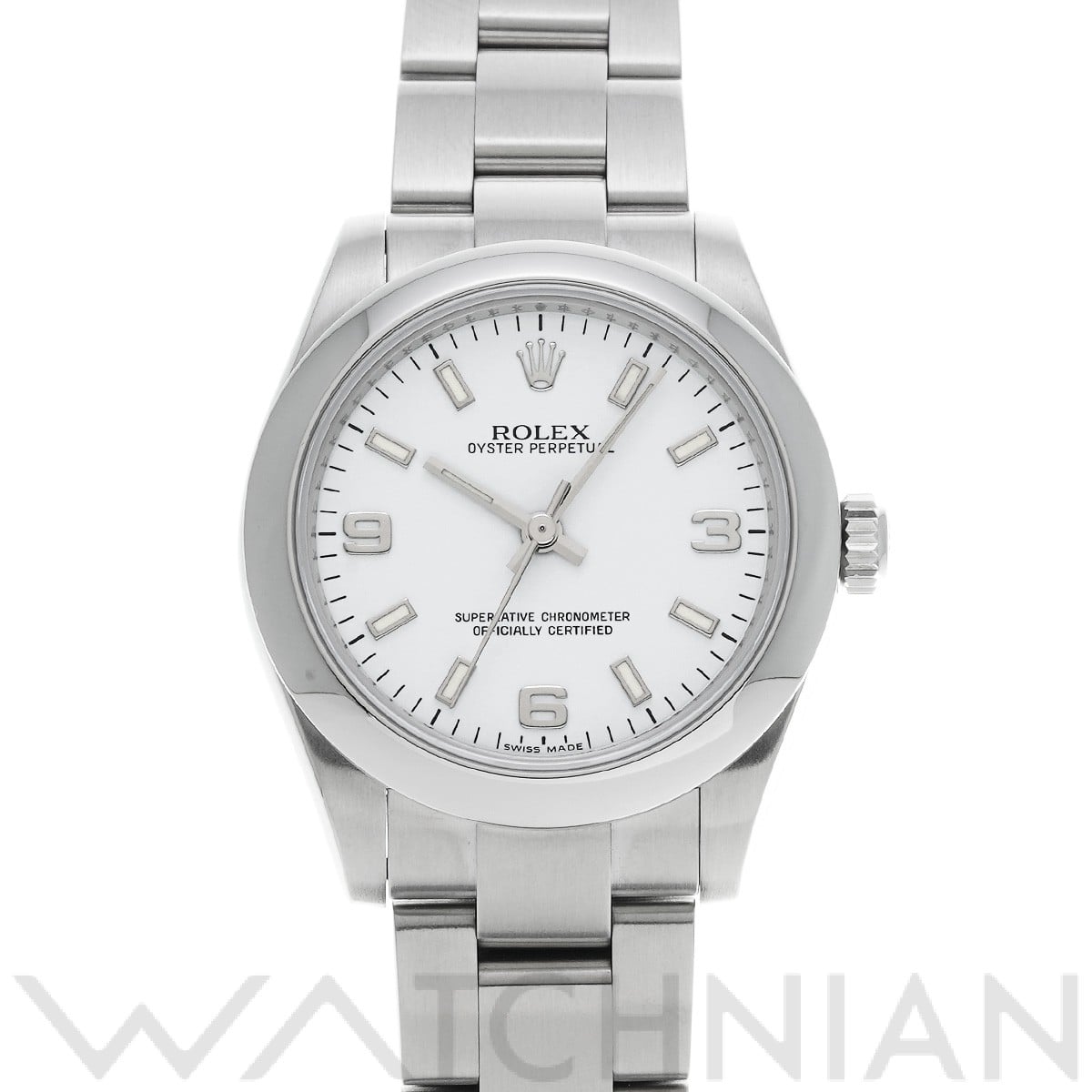 オイスターパーペチュアル 31 177200 Z番(2007年頃製造) ホワイト ロレックス ROLEX ユニセックス 【中古】