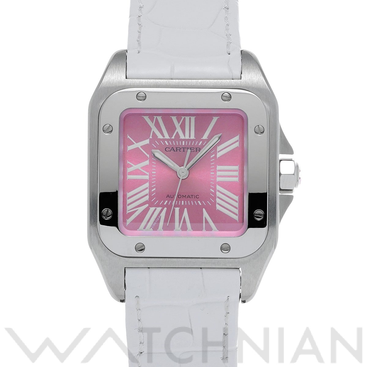 カルティエ / CARTIER サントス 100 MM W20133X8 ピンク ユニセックス 時計 【中古】【wristwatch】: ブランド時計 ｜WATCHNIAN(ウォッチニアン)公式通販/旧一風騎士