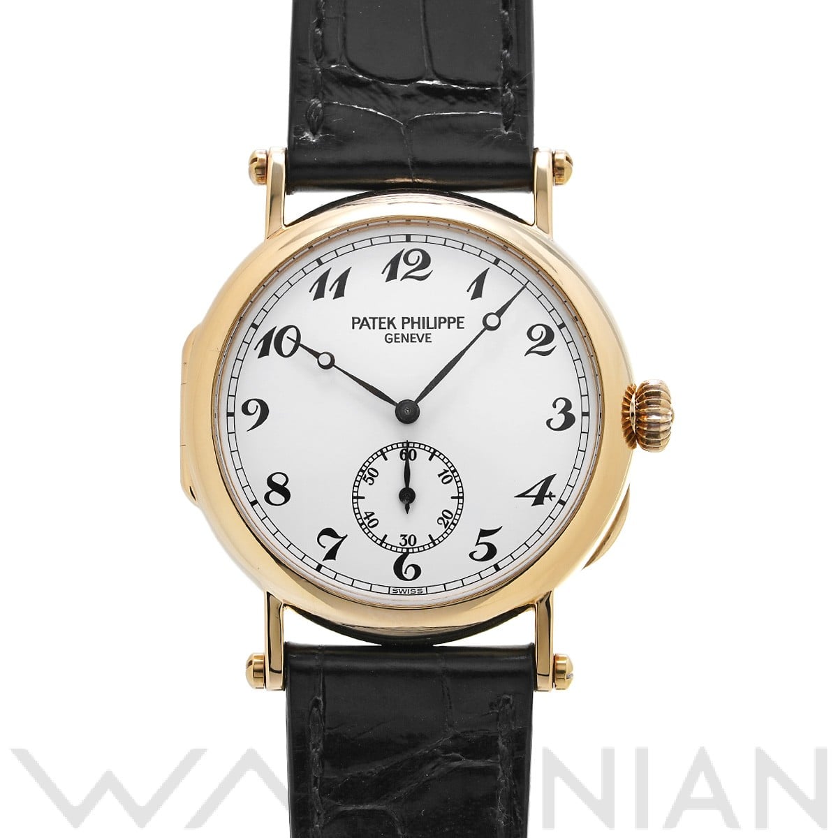 パテック フィリップ カラトラバ オフィサー 150th 3960J ホワイト ユニセックス 時計 【中古】【wristwatch】