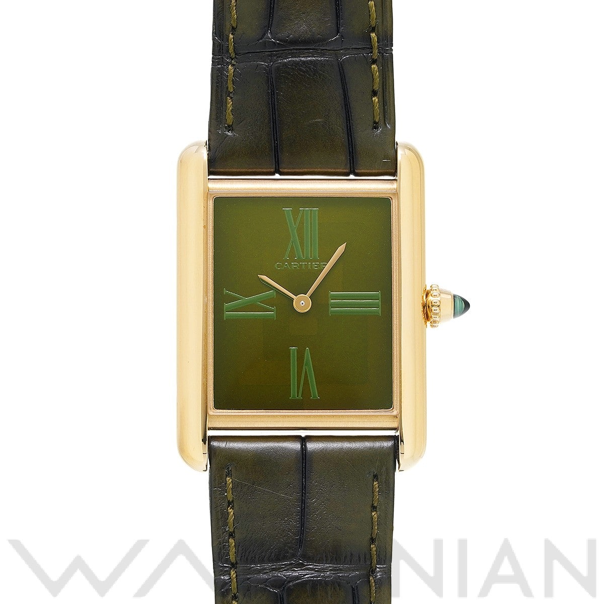 カルティエ / CARTIER タンク ルイ カルティエ LM WGTA0117 グリーン レディース 時計 【中古】【wristwatch】:  ブランド時計｜WATCHNIAN(ウォッチニアン)公式通販/旧一風騎士