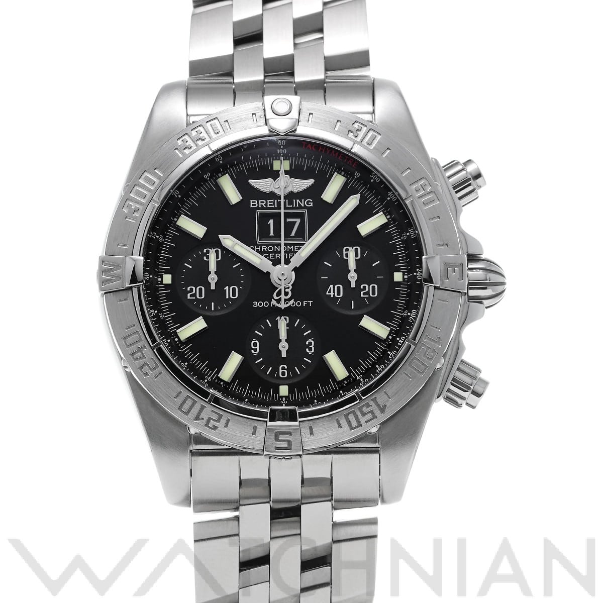 ブライトリング / BREITLING クロノマット ブラックバード A449B11PAS ブラック メンズ 時計 【中古】【wristwatch】