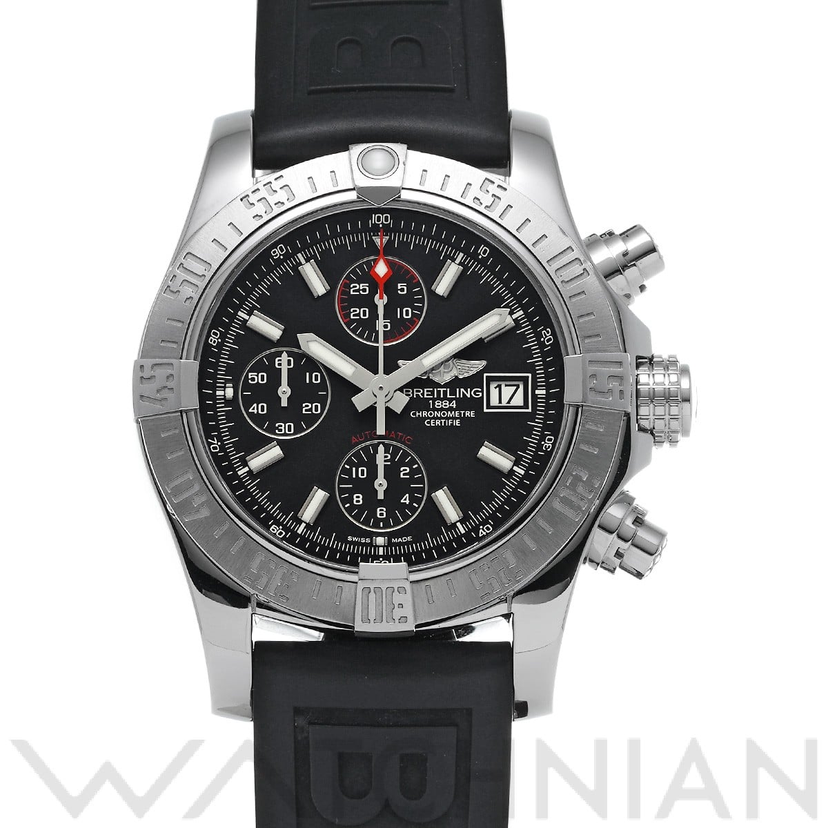 ブライトリング / BREITLING アベンジャー II A1338111/BC32 ブラック メンズ 時計 【中古】【wristwatch】