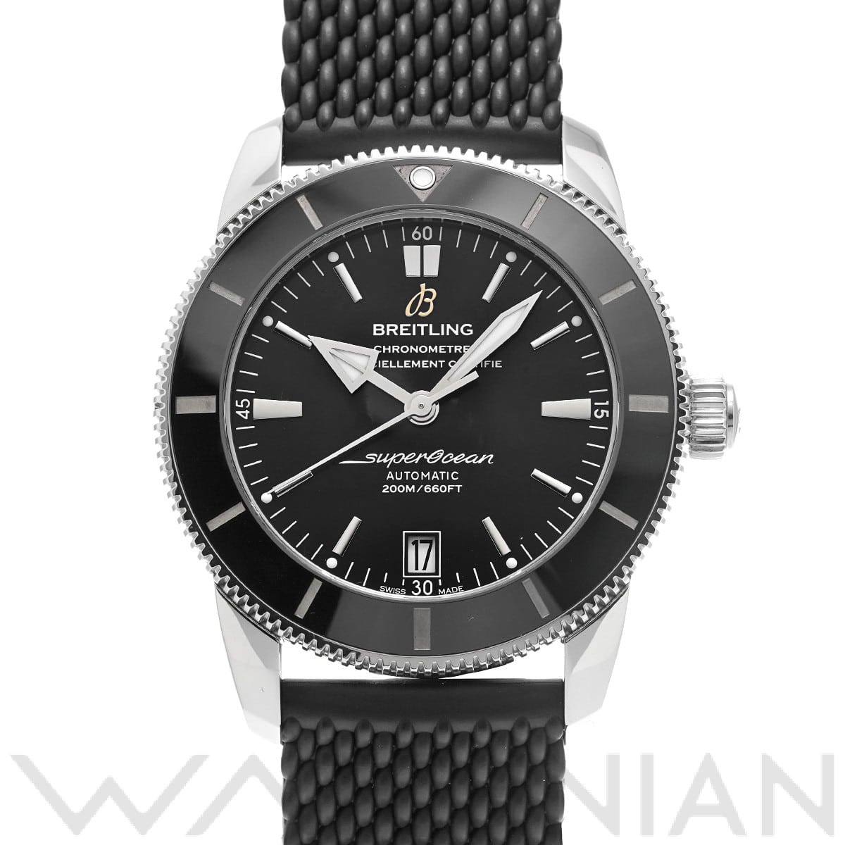 ブライトリング / BREITLING スーパーオーシャン ヘリテージ II 42 AB201012/BF73 ブラック メンズ 時計 【中古】【wristwatch】