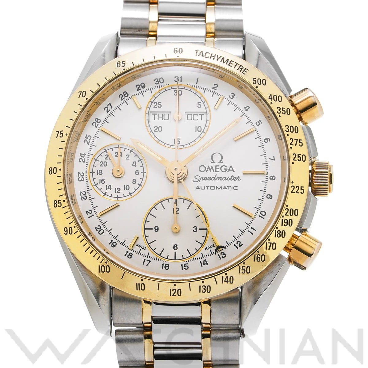 オメガ / OMEGA スピードマスター トリプルカレンダー 3321.30 シルバー メンズ 時計 【中古】【wristwatch】