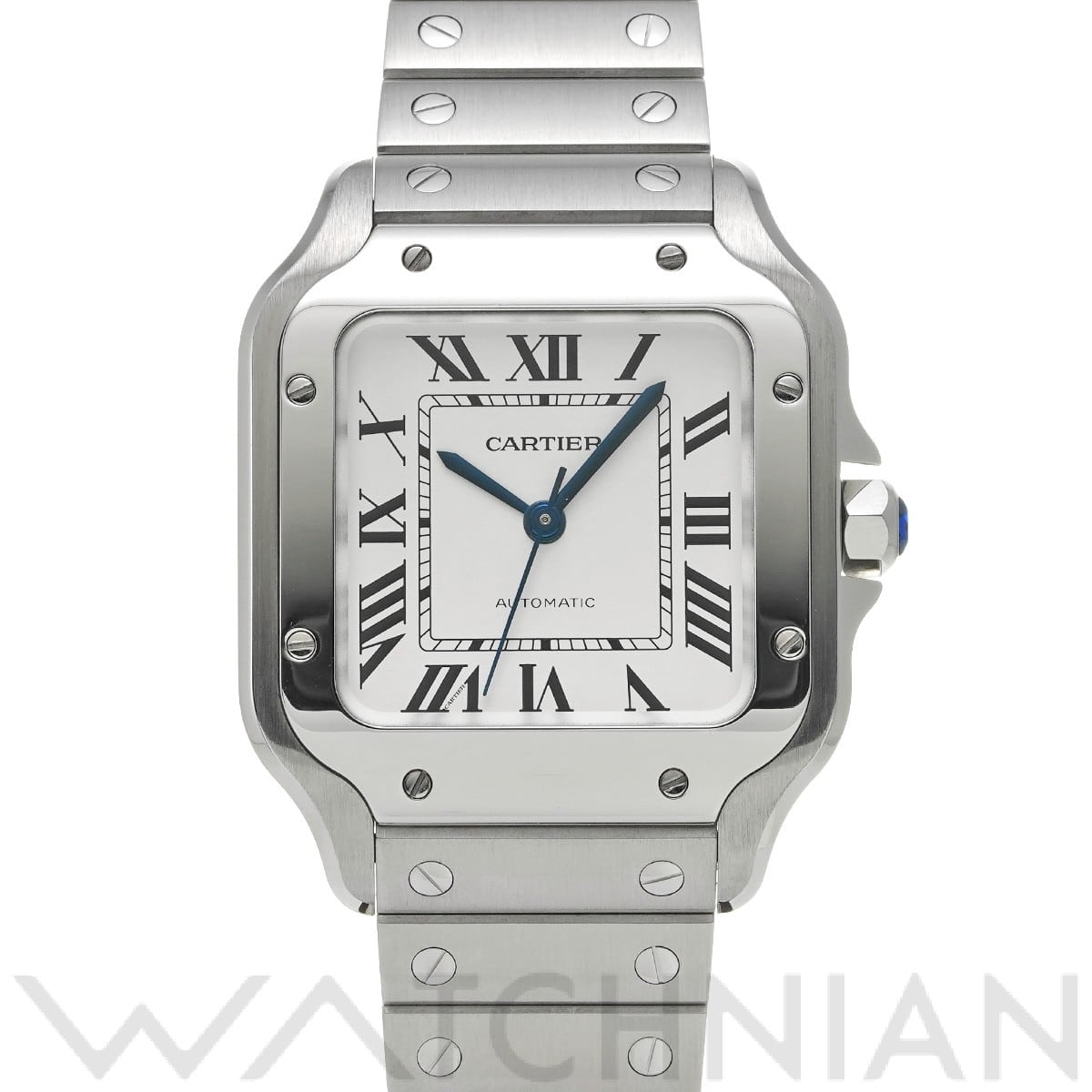カルティエ / CARTIER サントス ドゥ カルティエ MM WSSA0010 シルバー ユニセックス 時計 【中古】【wristwatch】