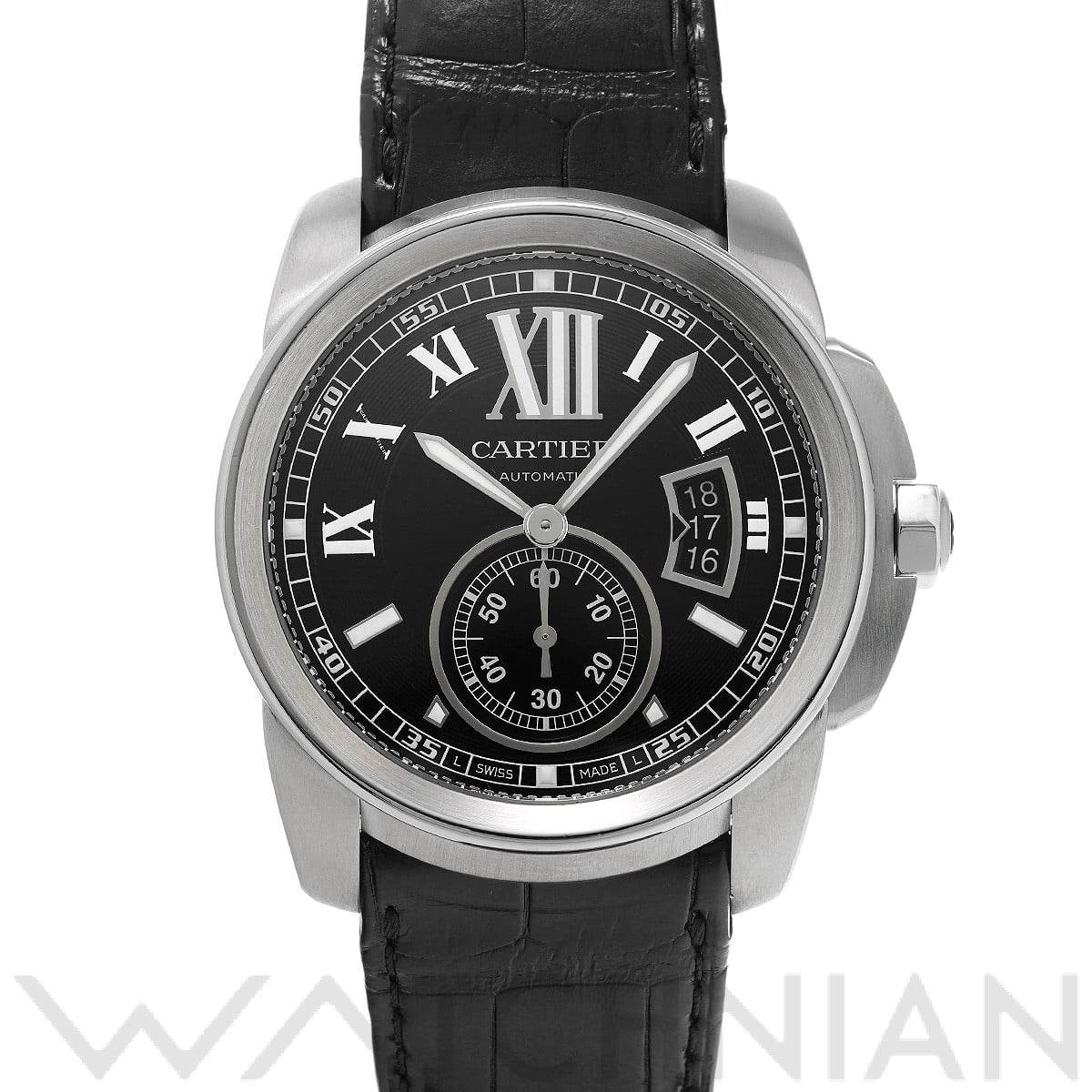 カルティエ / CARTIER カリブル ドゥ カルティエ W7100041 ブラック メンズ 時計 【中古】【wristwatch】