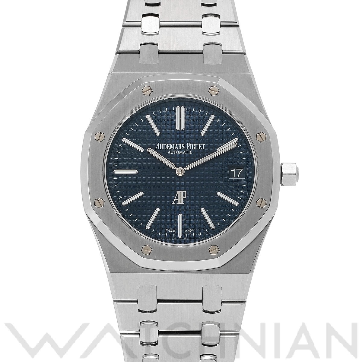 オーデマ ピゲ ロイヤルオーク ジャンボ エクストラシン 15202ST.OO.1240ST.01 ブルー メンズ 時計 【中古】【wristwatch】